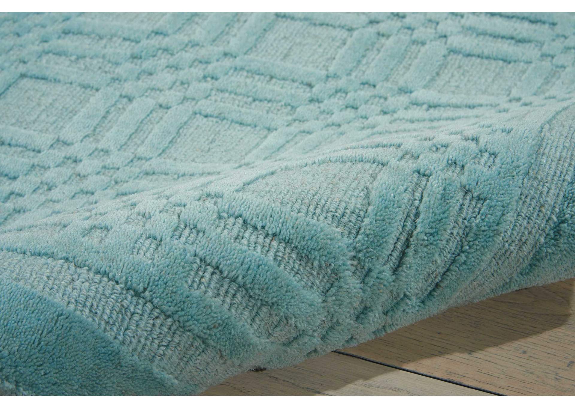 Nourison Westport WP32 Blue 8' Runner Hallway Rug,Nourison