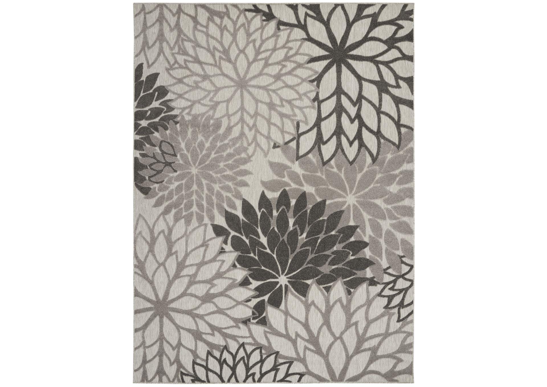 Nourison Aloha 10'x13' Silver Grey Area Rug,Nourison