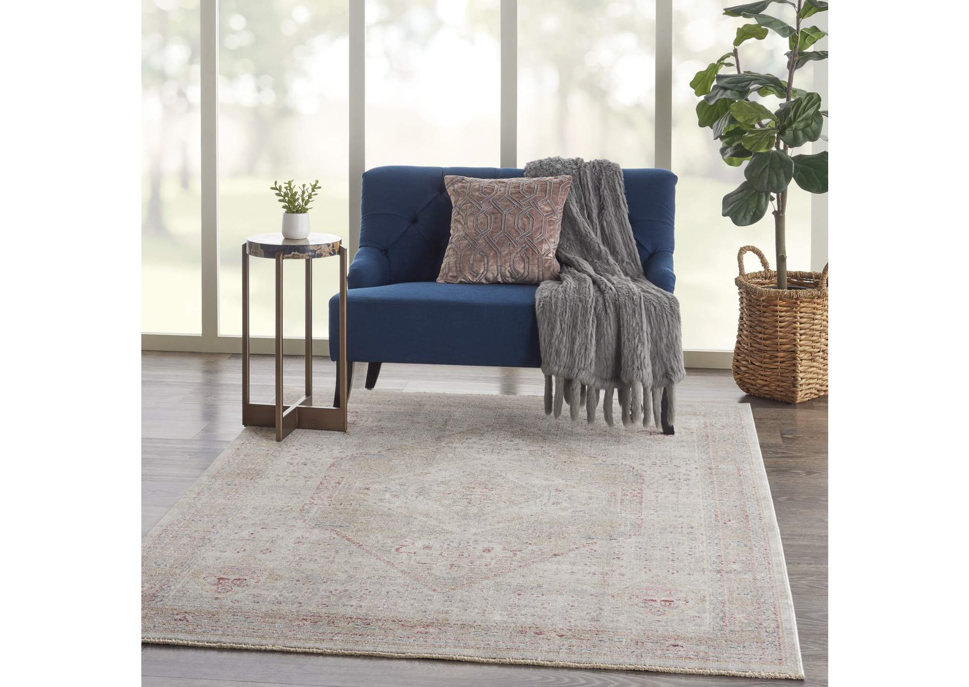 Nourison Homestead 5'x8' Traditional Area Rug,Nourison