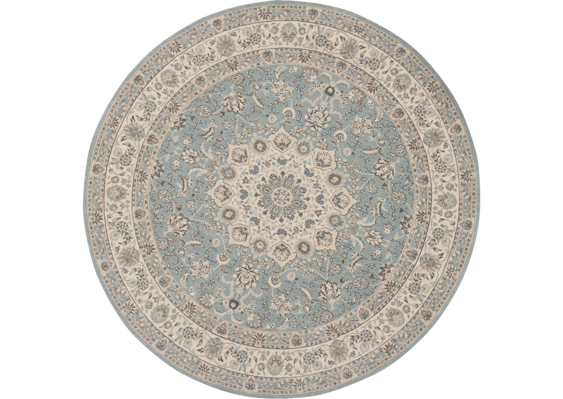 Nourison Living Treasures 8' Round Area Rug,Nourison