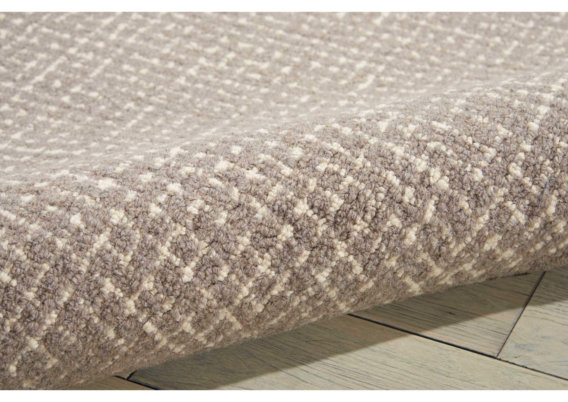 kathy ireland Home River Brook KI809 Grey 5'x8' Area Rug,Nourison