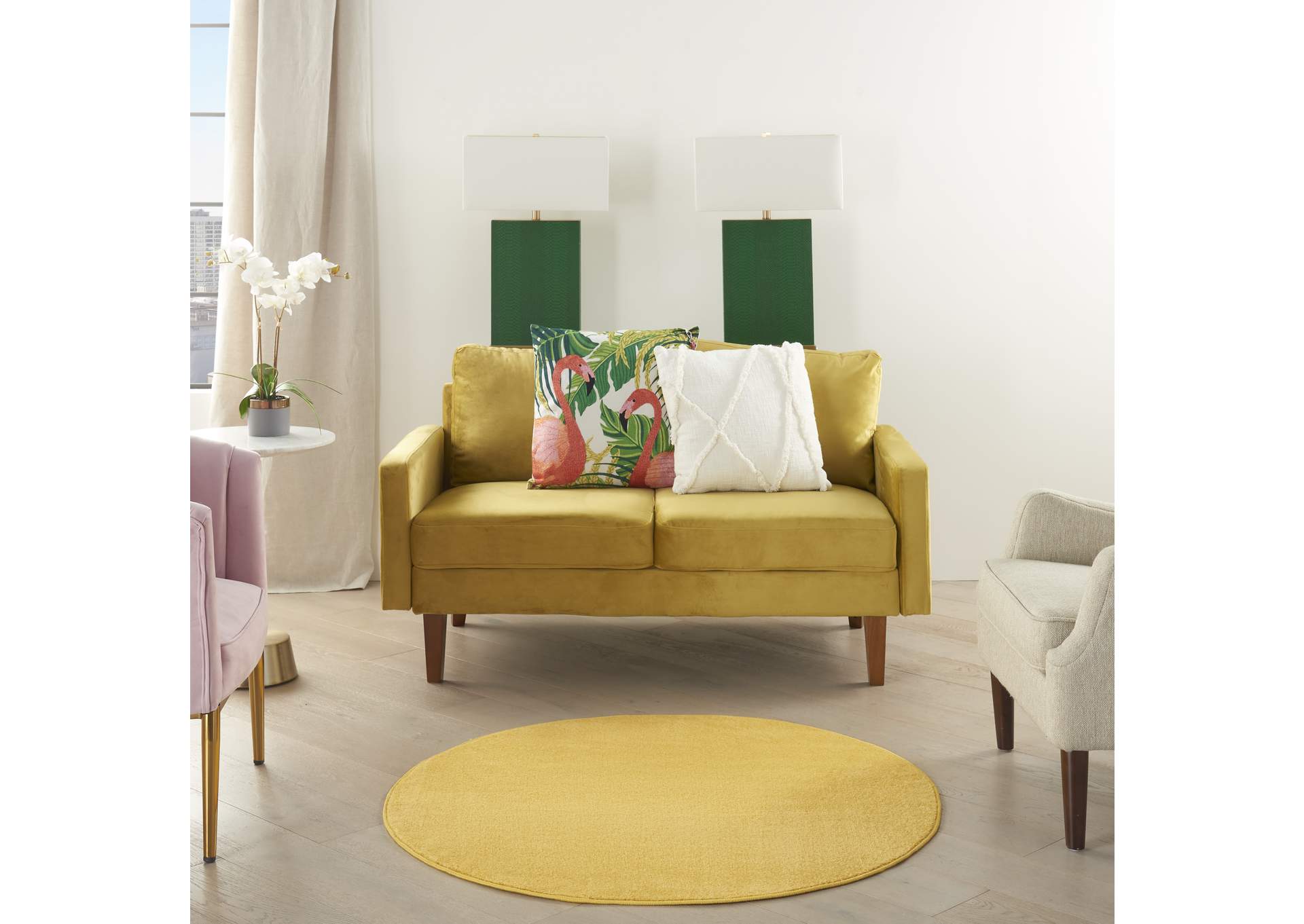 Nourison Nourison Essentials 4' Round Area Rug,Nourison