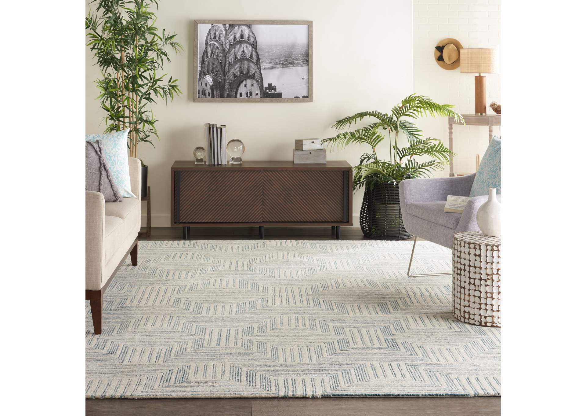 Nourison Interlock 8' x 11' Area Rug,Nourison