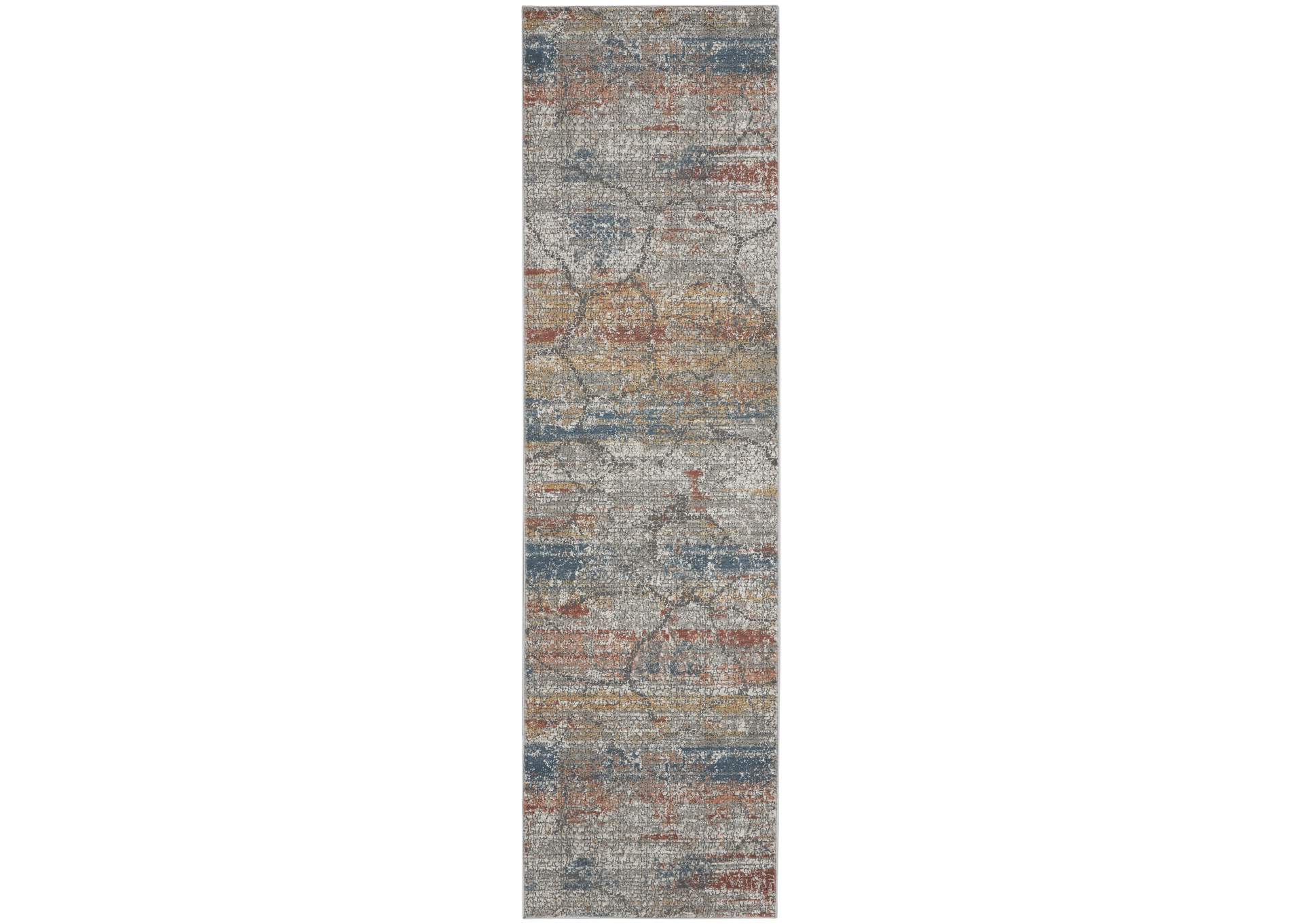 Nourison Rustic Textures 8' Runner Area Rug,Nourison