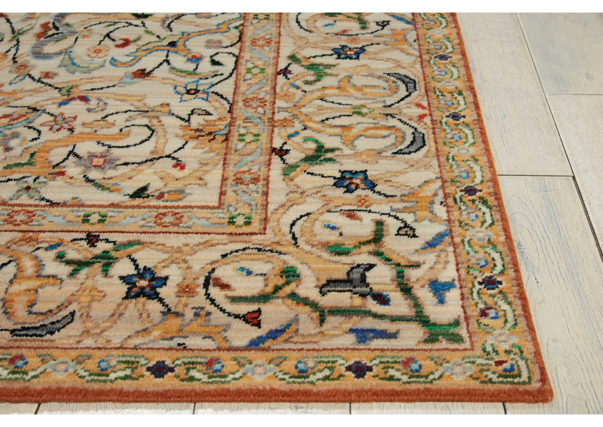 Nourison Timeless TML16 Brown 5'x8' Area Rug,Nourison