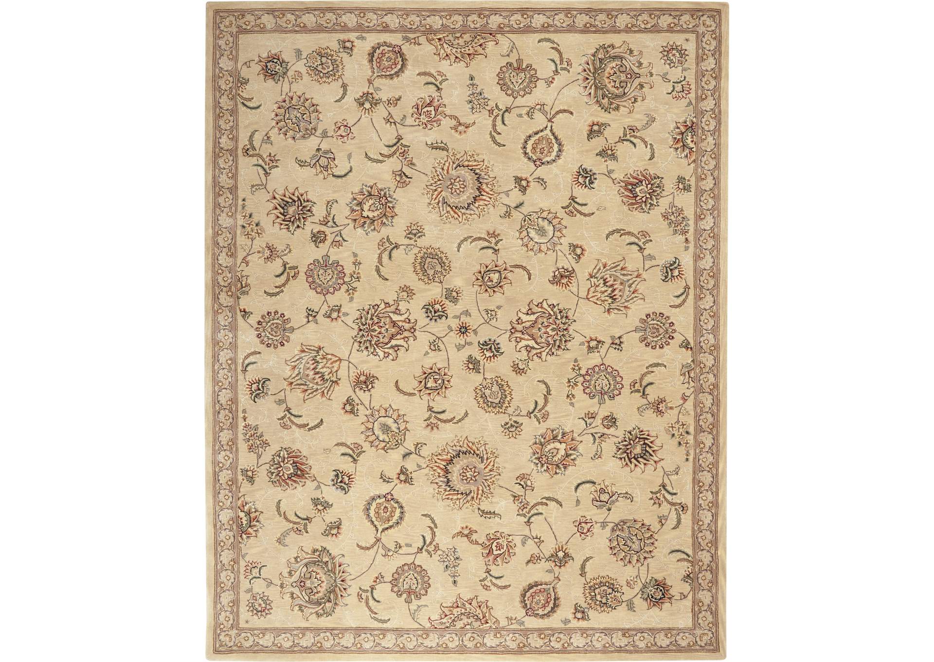 Nourison 2000 2360 Beige 8'x10' Area Rug,Nourison
