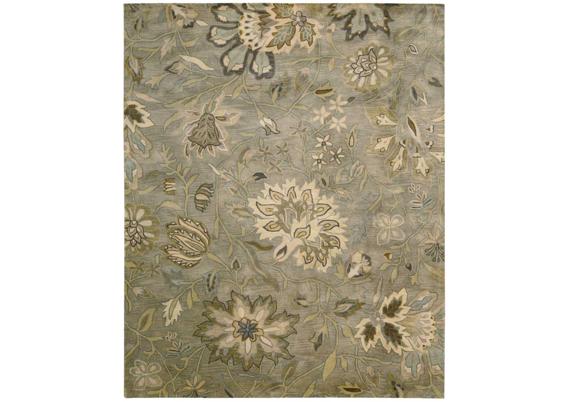 Nourison Jaipur JA41 Grey 8'x10' Rug,Nourison