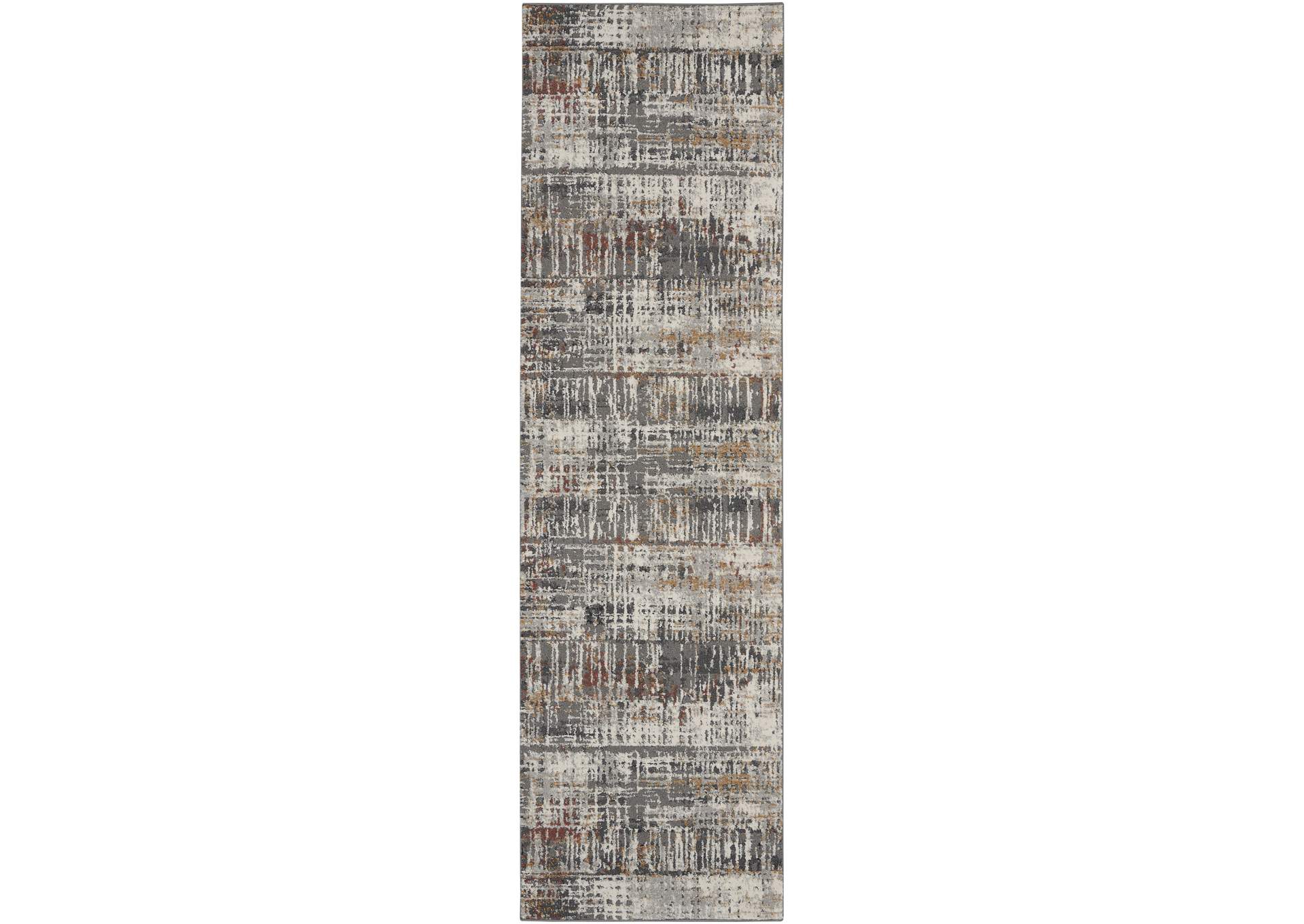 Nourison Tangra 8' Runner Multicolor Area Rug,Nourison