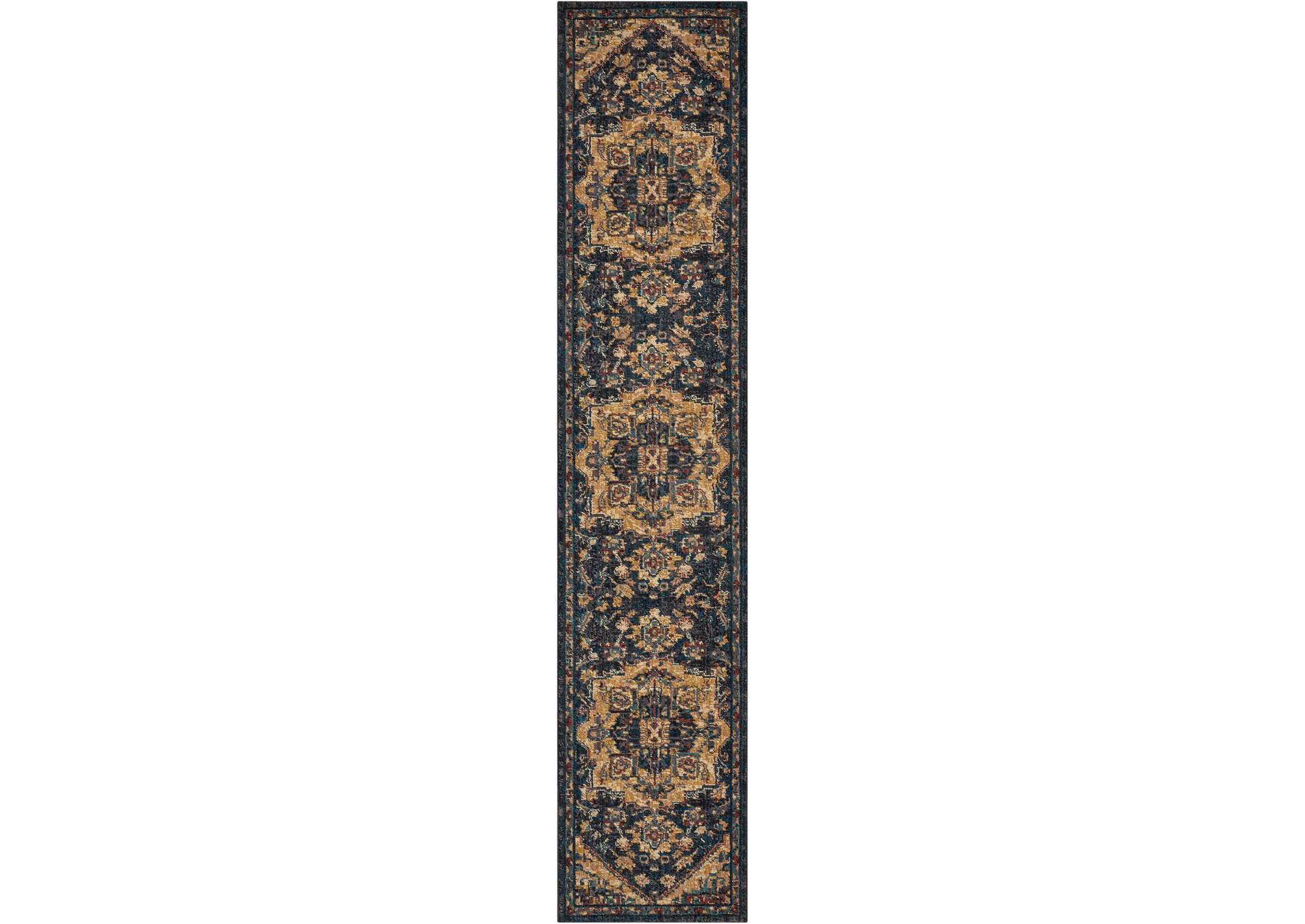 Nourison 2020 NR206 11' Runner Area Rug,Nourison
