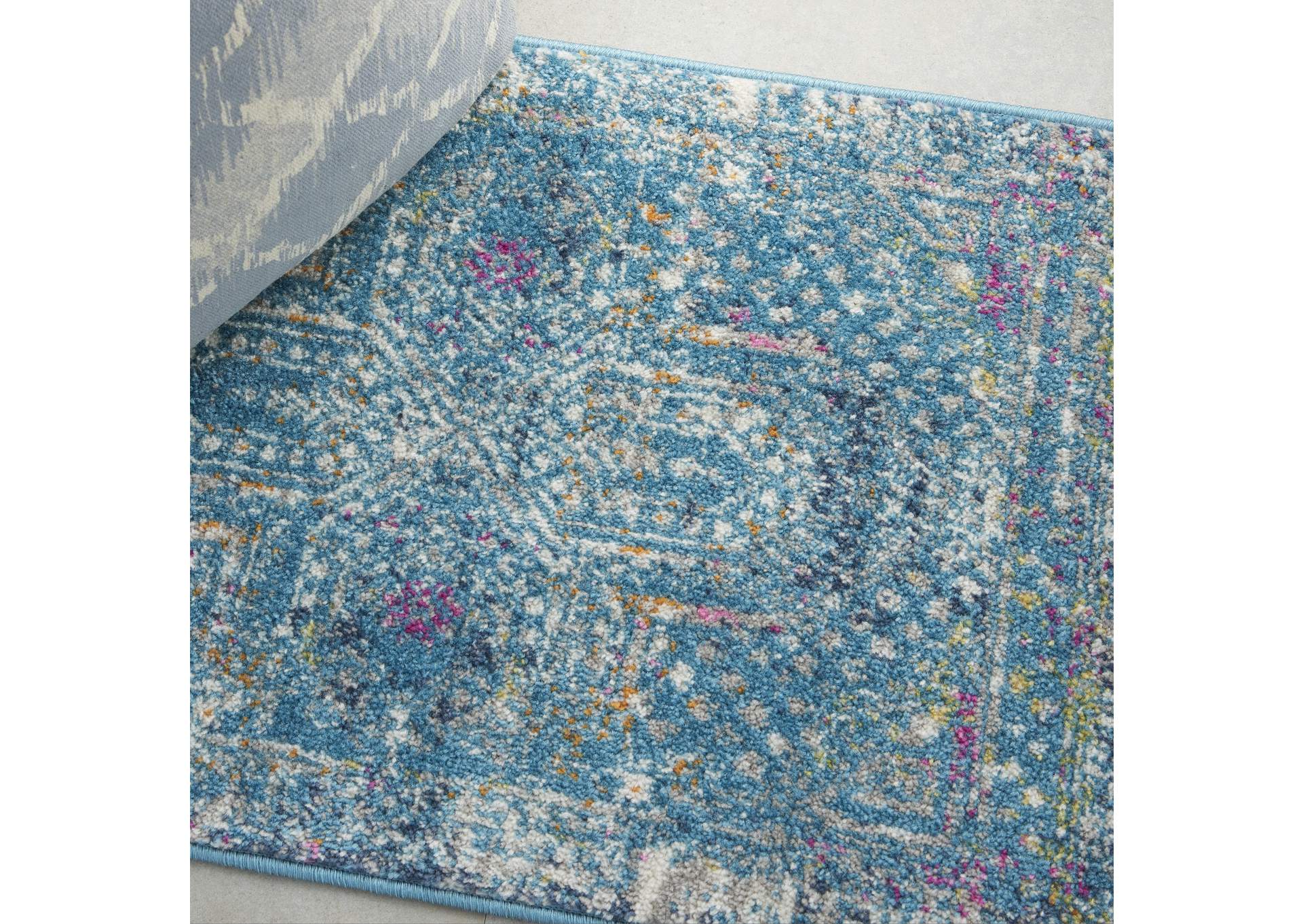 Nourison Passion 2'x3' Blue Area Rug,Nourison