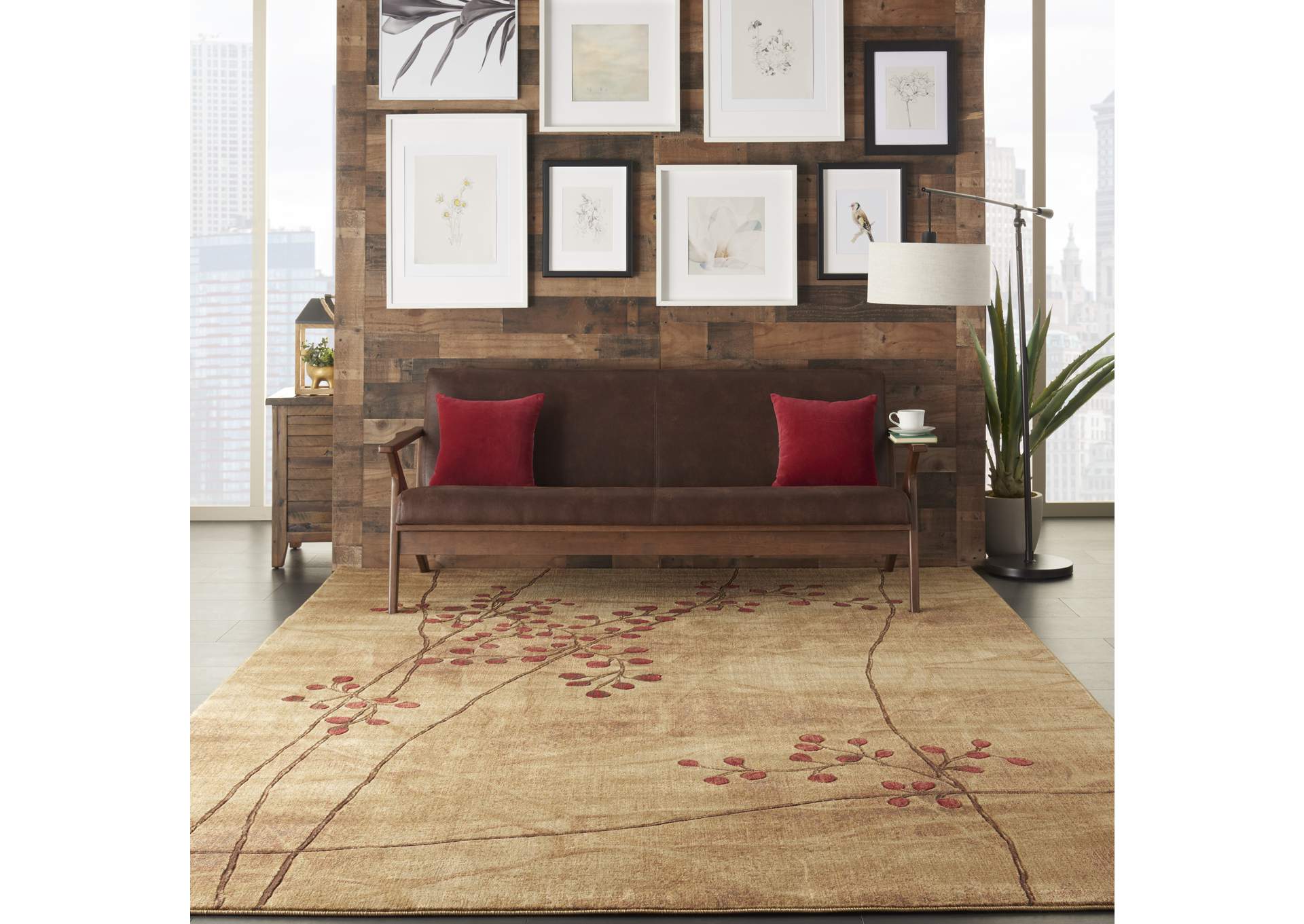 Nourison Somerset ST74 Brown 10'x13' Rug,Nourison