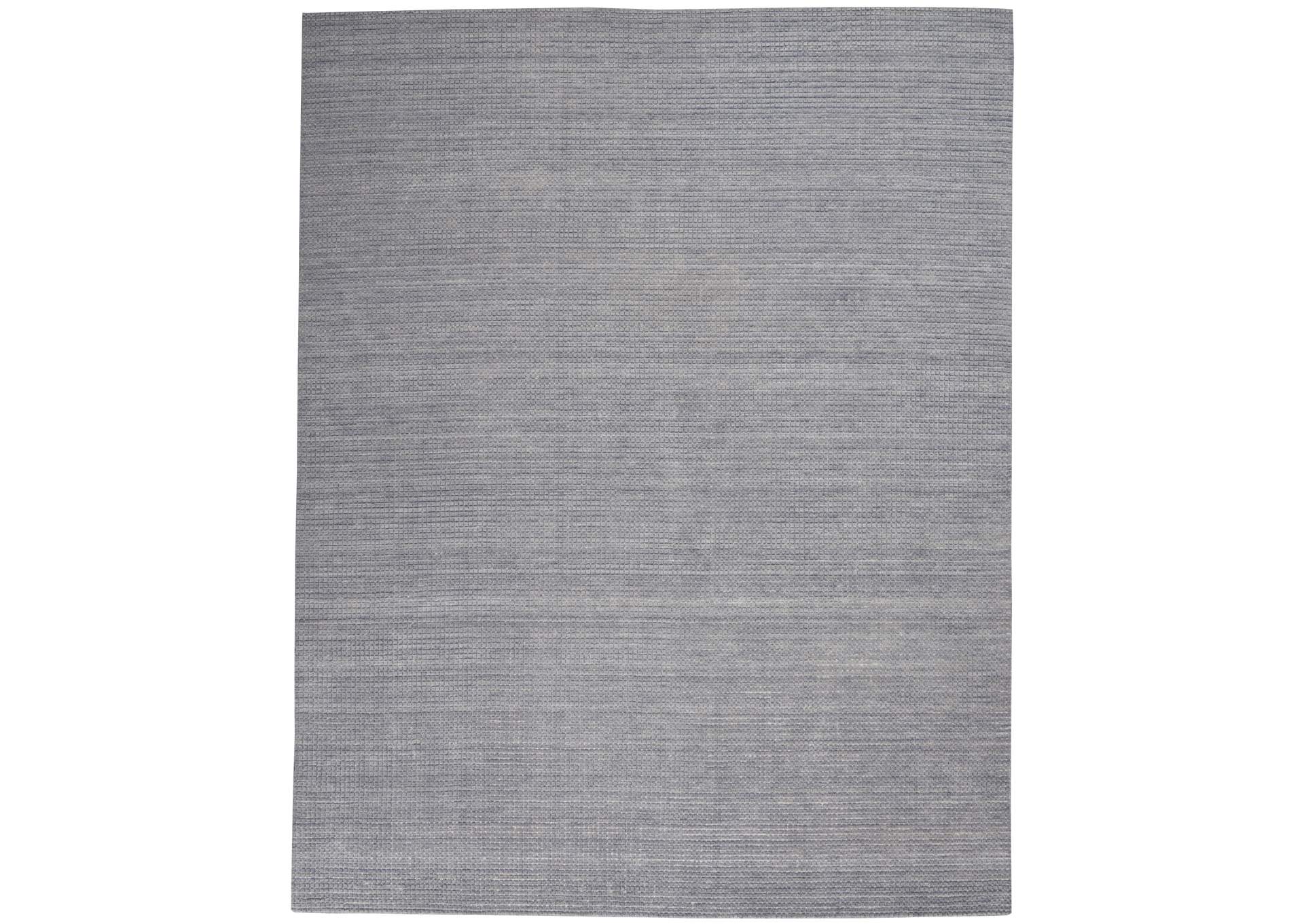 Calvin Klein Pretoria 8' x 10' Blue Modern Area Rug,Nourison