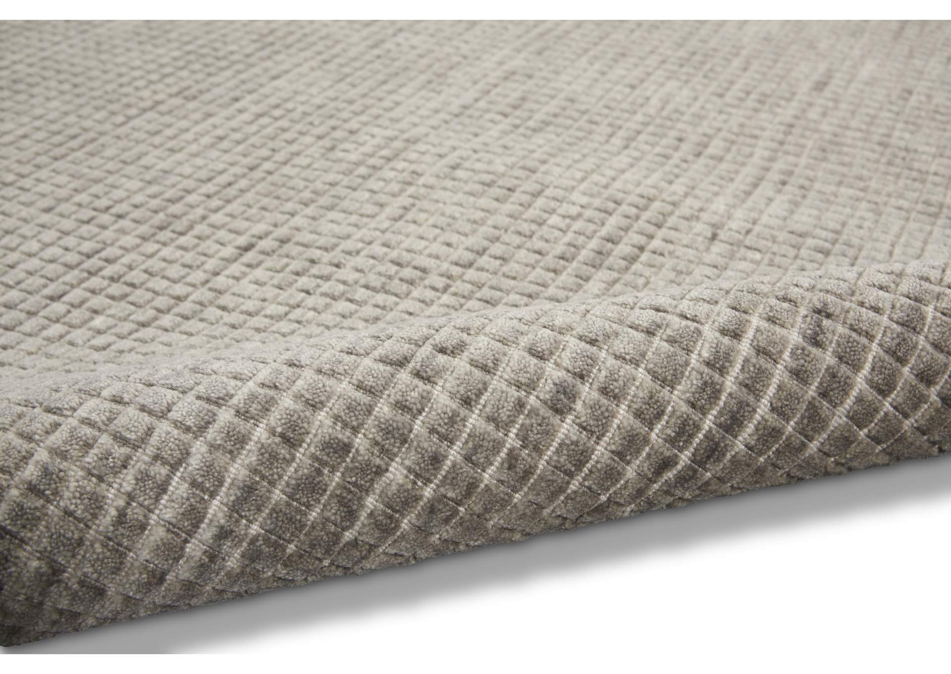 Calvin Klein Pretoria 2' x 3' Taupe Modern Area Rug,Nourison