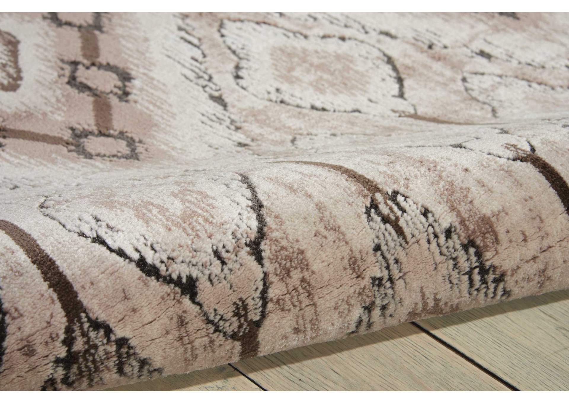 Nourison Karma KRM02 Beige 5'x7' Area Rug,Nourison