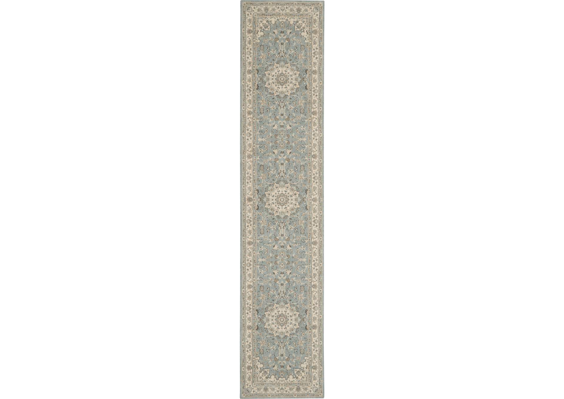 Nourison Living Treasures 12' Runner Area Rug,Nourison