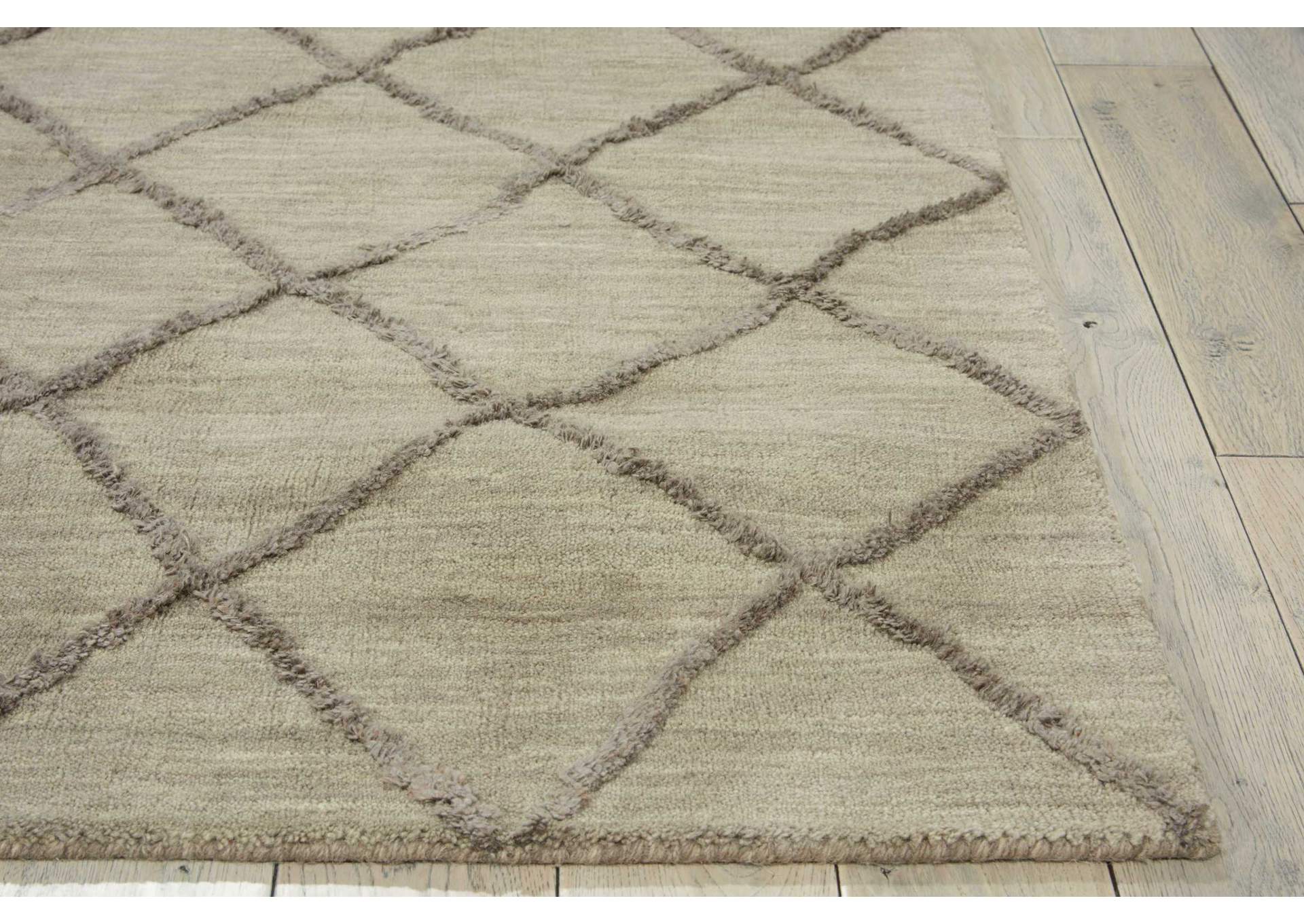 Nourison Lunette LNT01 Grey 5'x8' Area Rug,Nourison