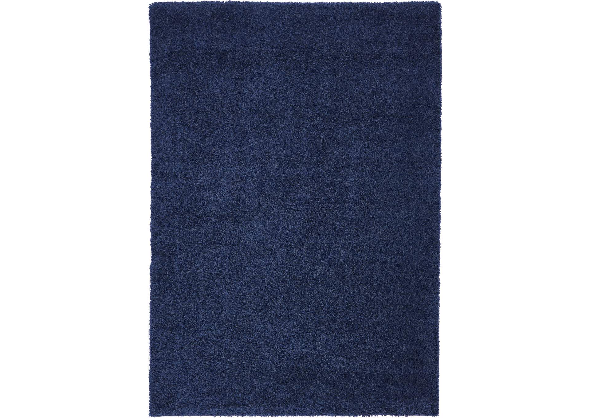 Nourison Malibu Shag MSG01 Dark Blue 7'x10' Large Rug,Nourison