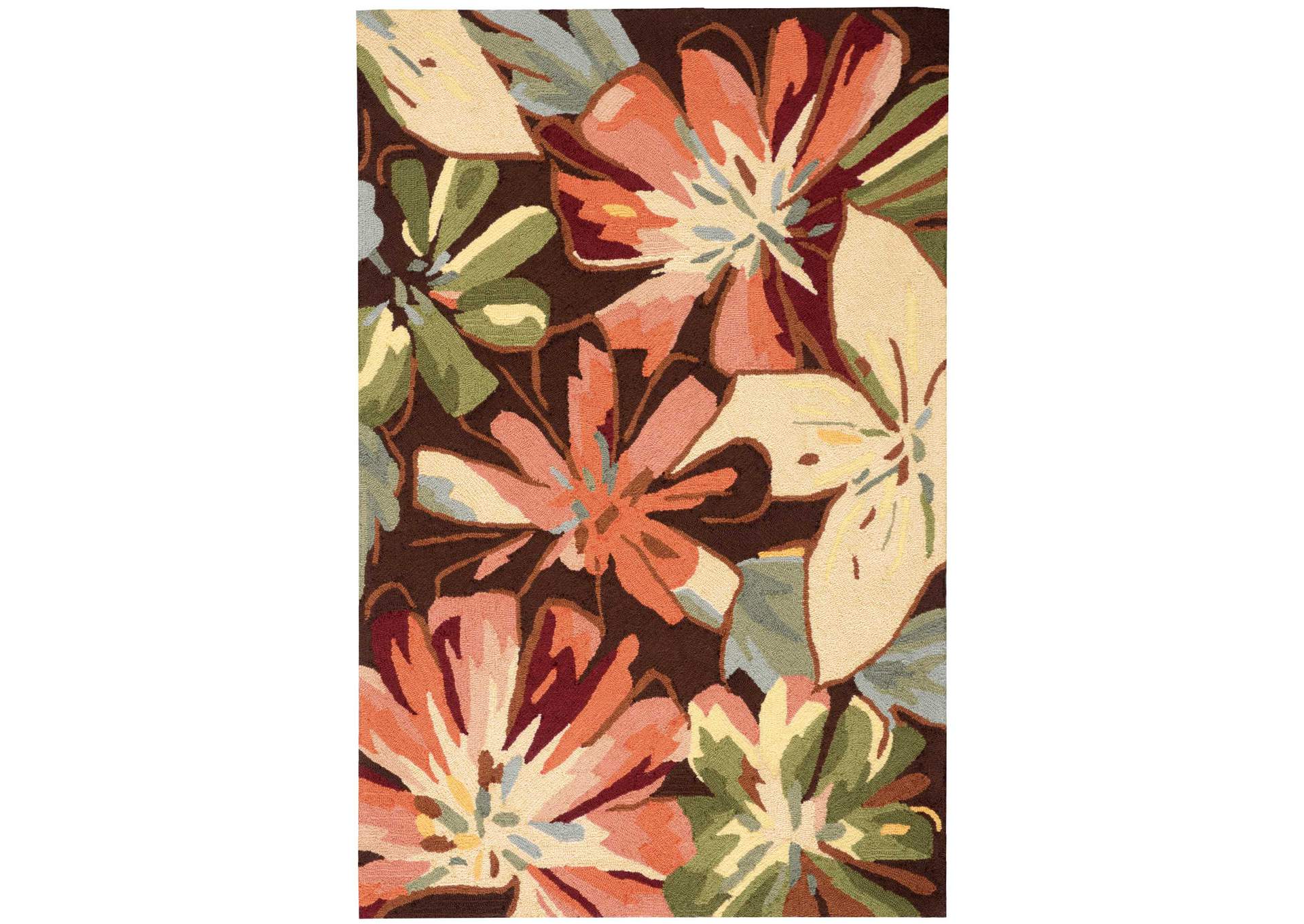 Nourison Fantasy FA16 Multicolor 4'x6' Area Rug,Nourison