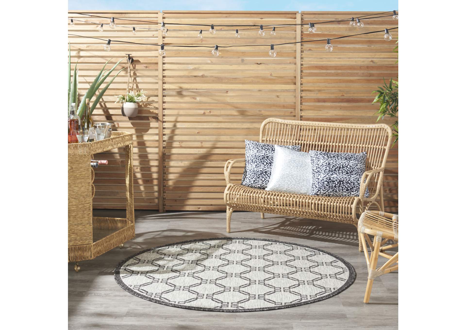 Nourison Country Side 5' Round Area Rug,Nourison