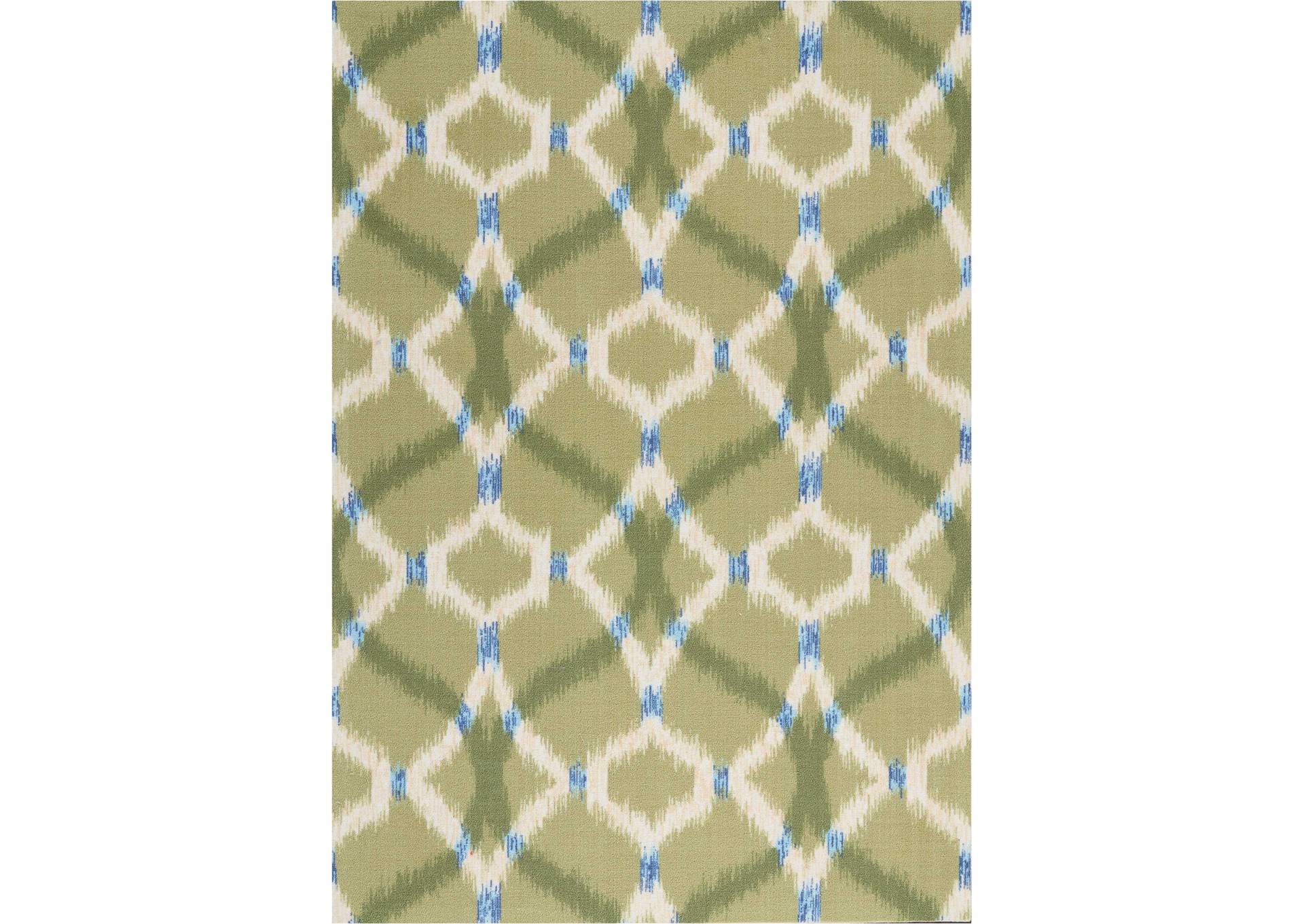 Nourison Sun N Shade SND05 Green 4'x6' Area Rug,Nourison