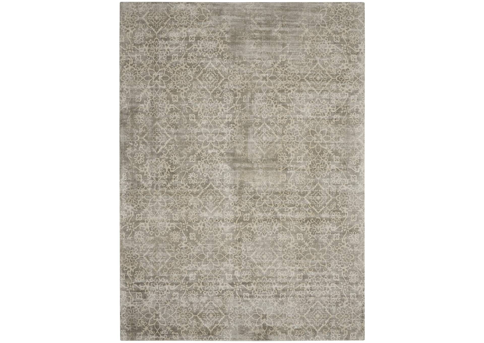 kathy ireland Home Desert Skies DSK03 Grey 8'x11' Oversized Rug,Nourison