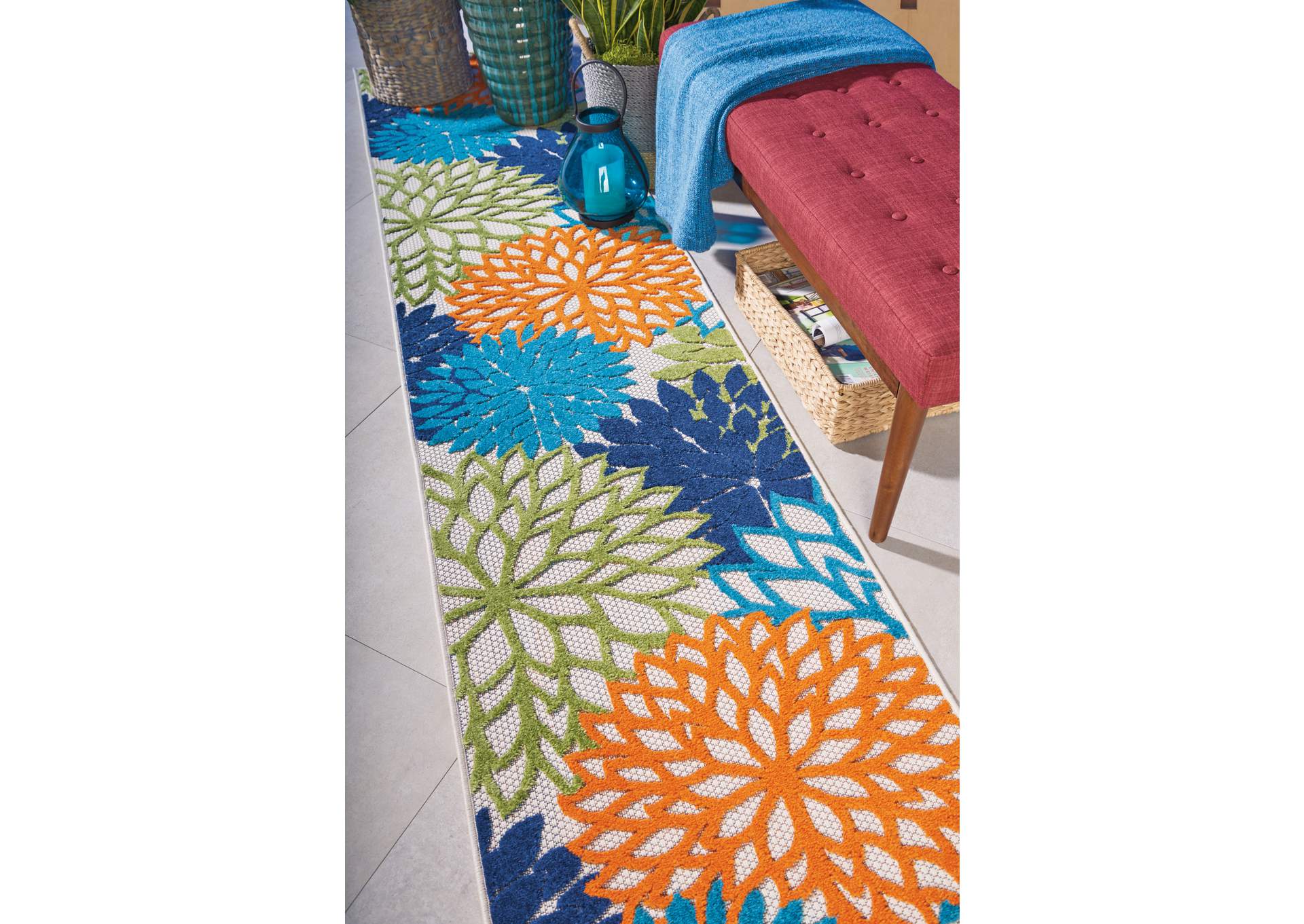 Nourison Aloha ALH05 Multicolor Indoor-outdoor Area Rug,Nourison