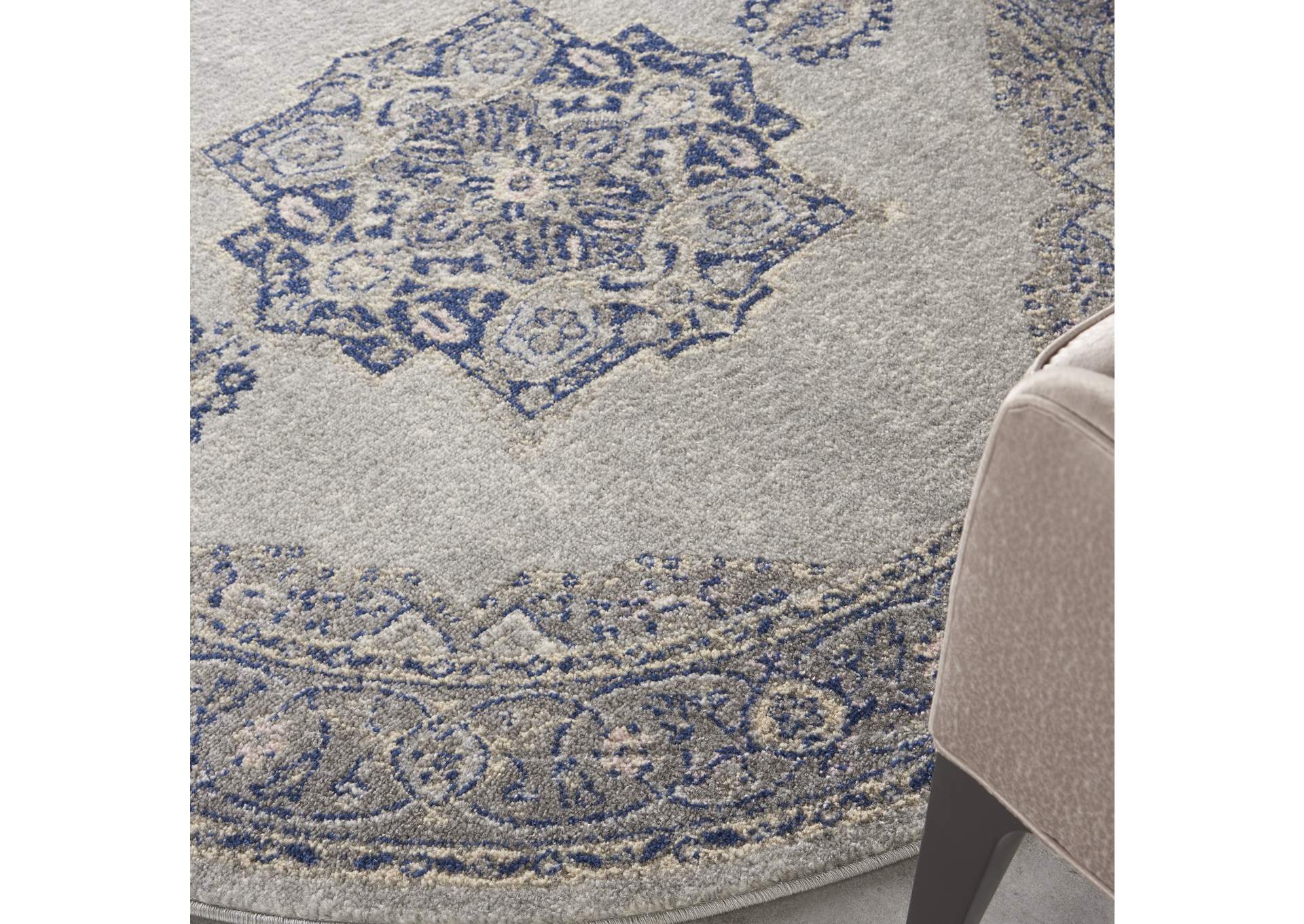 Nourison Tranquil 5' Round Area Rug,Nourison
