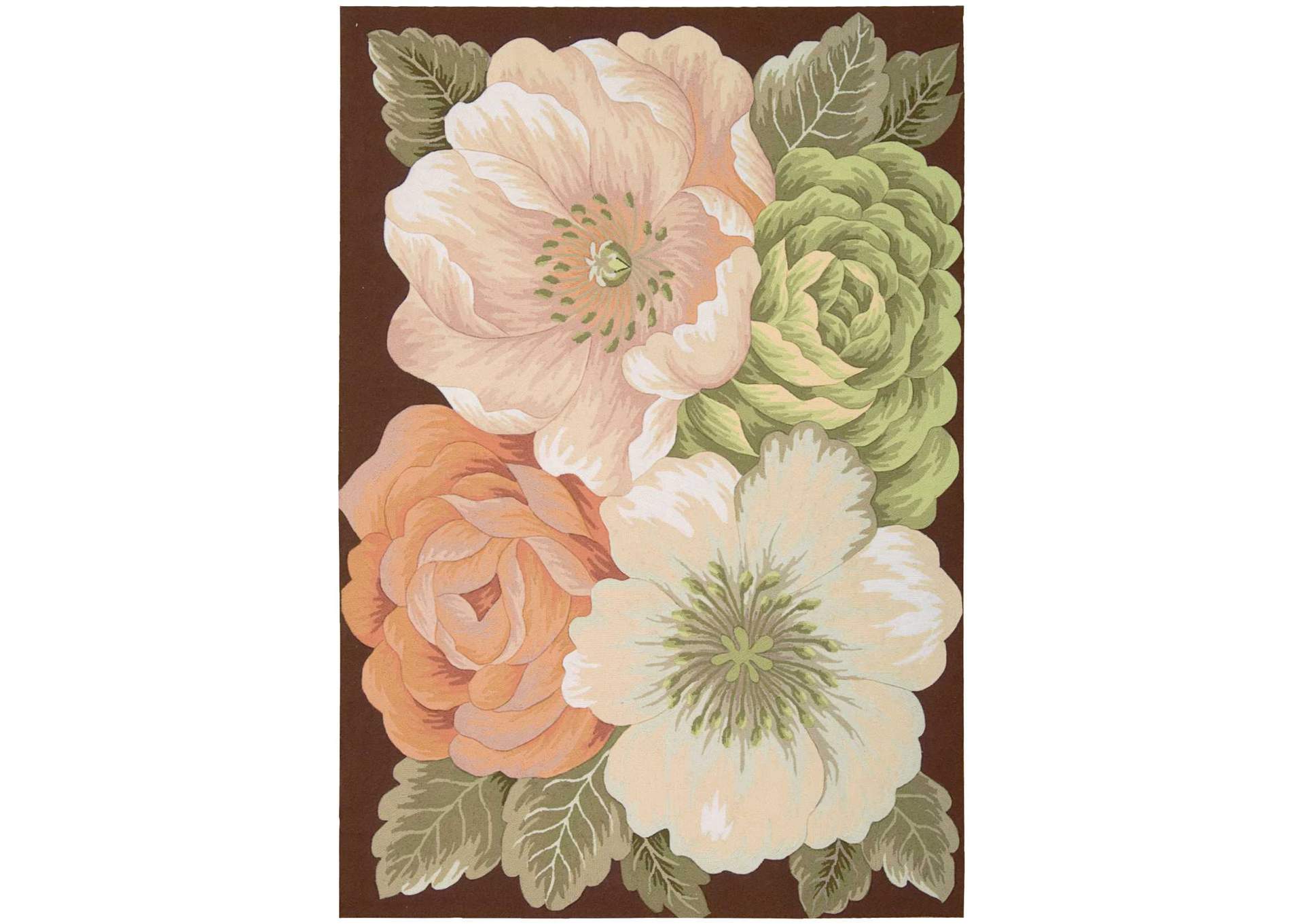 Nourison Fantasy FA06 Multicolor 5'x8' Area Rug,Nourison