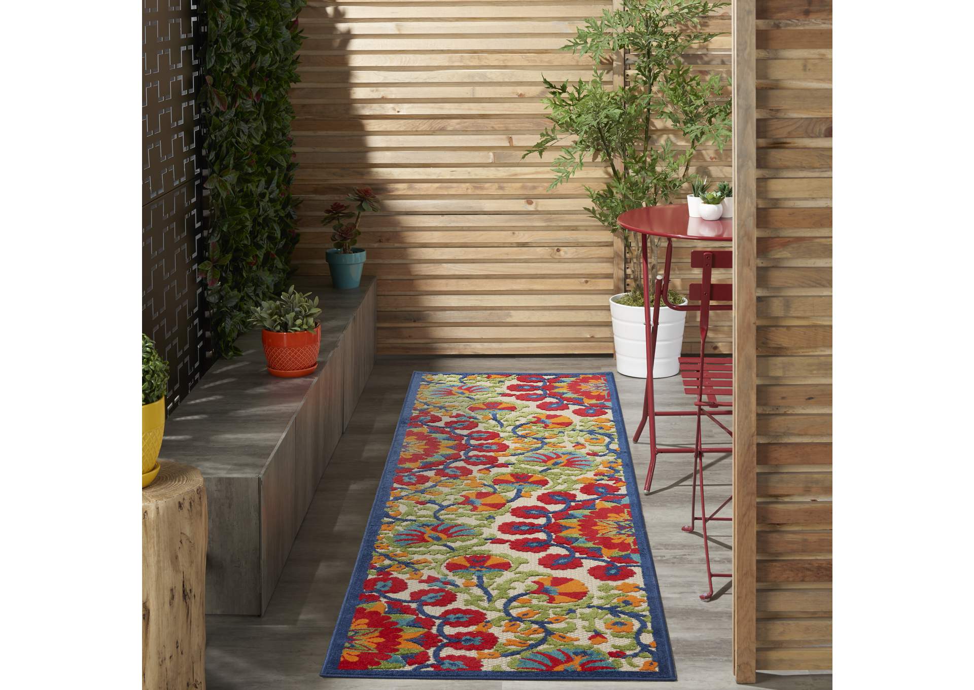 Nourison Aloha 6' Runner Area Rug,Nourison