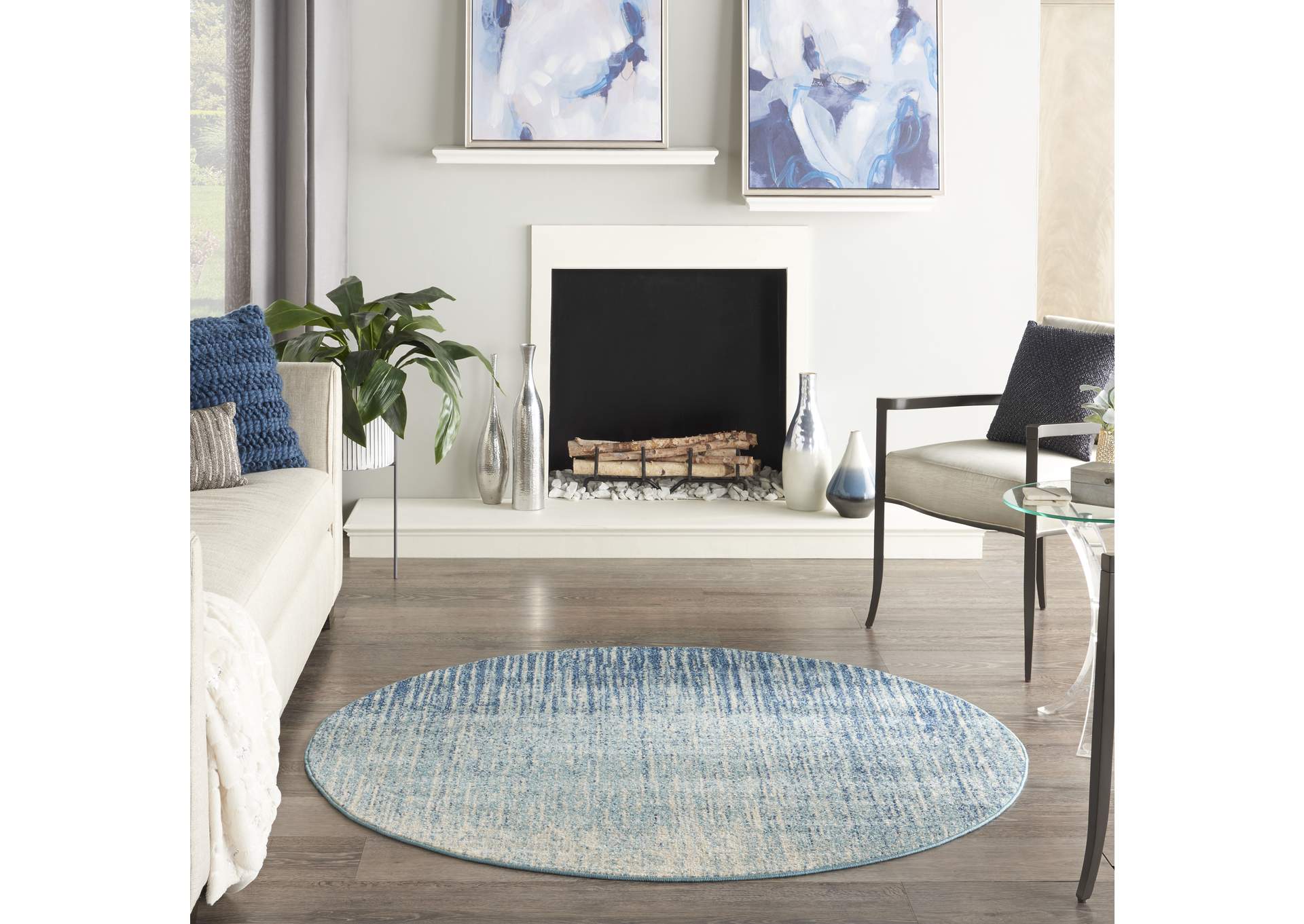 Nourison Passion 5' Round Area Rug,Nourison