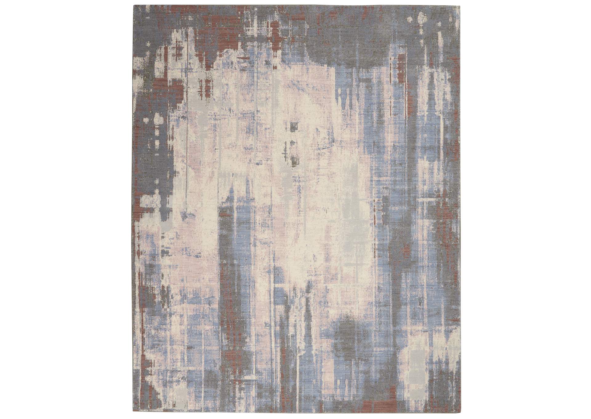 Nourison Artworks ATW04 Multicolor 8'x10' Rug,Nourison