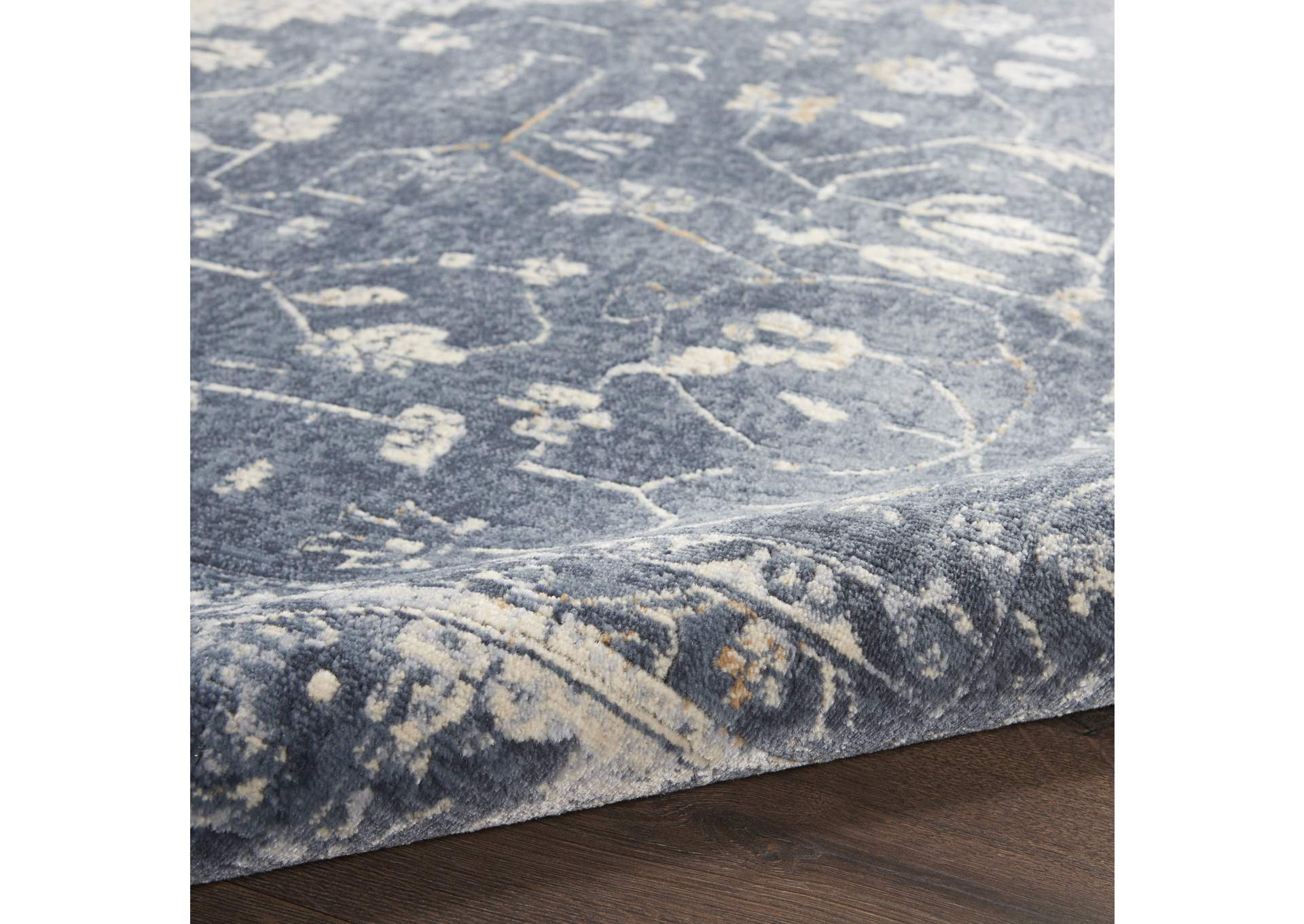 Malta by kathy ireland Home MAI11 Navy 9'x12' Area Rug,Nourison