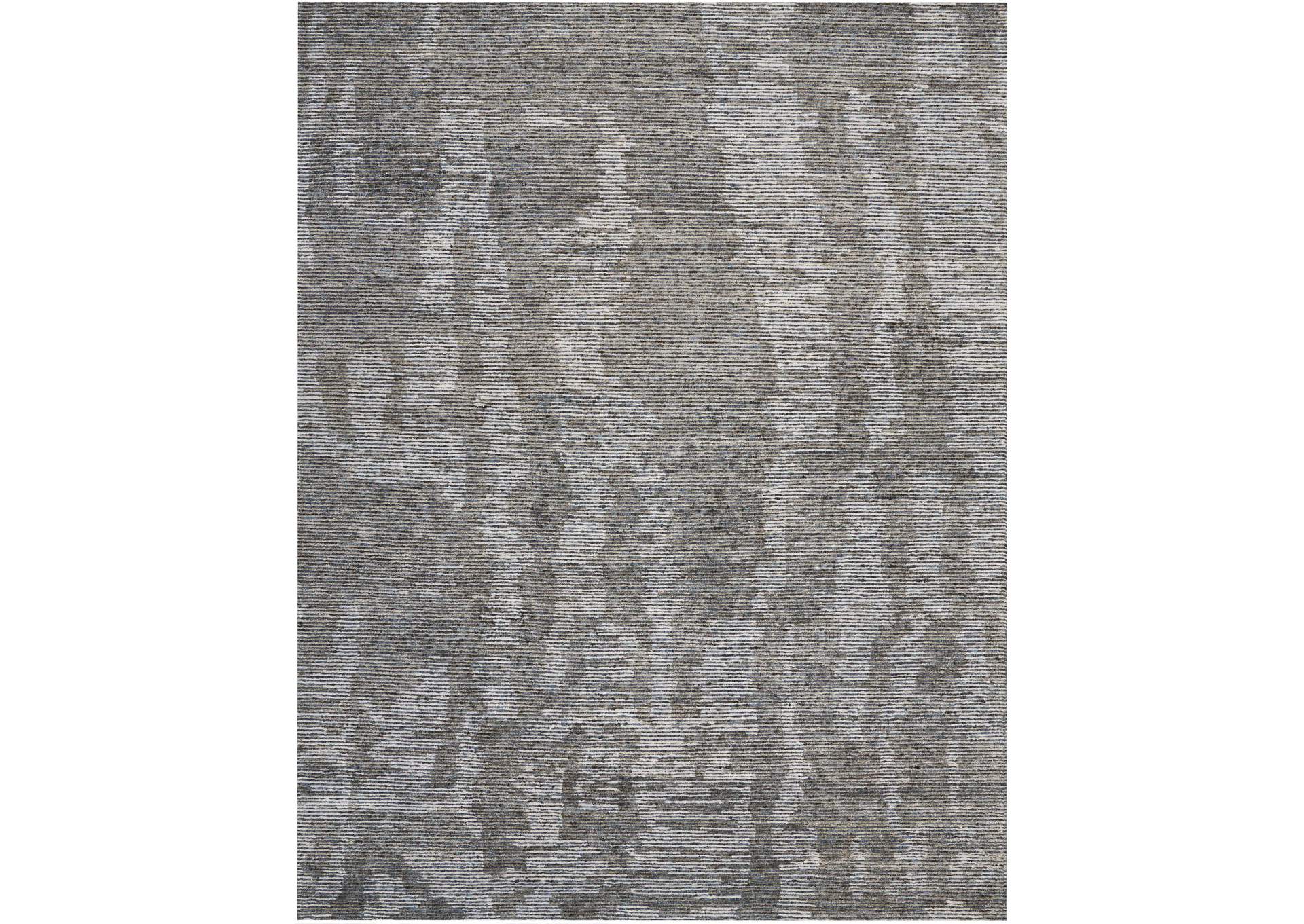 Nourison Ellora ELL03 Slate Grey 10'x14' Oversized Handmade Rug,Nourison
