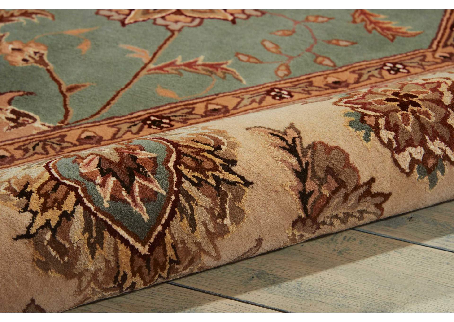 Nourison 2000 2210 Blue 10' Octagon Area Rug,Nourison