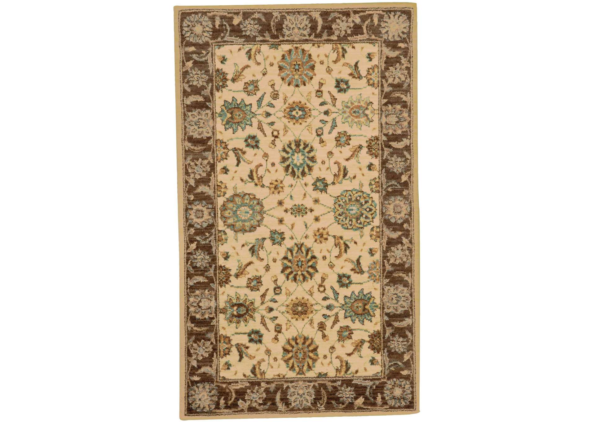 Nourison Living Treasures LI05 Beige 3'x5' Area Rug,Nourison