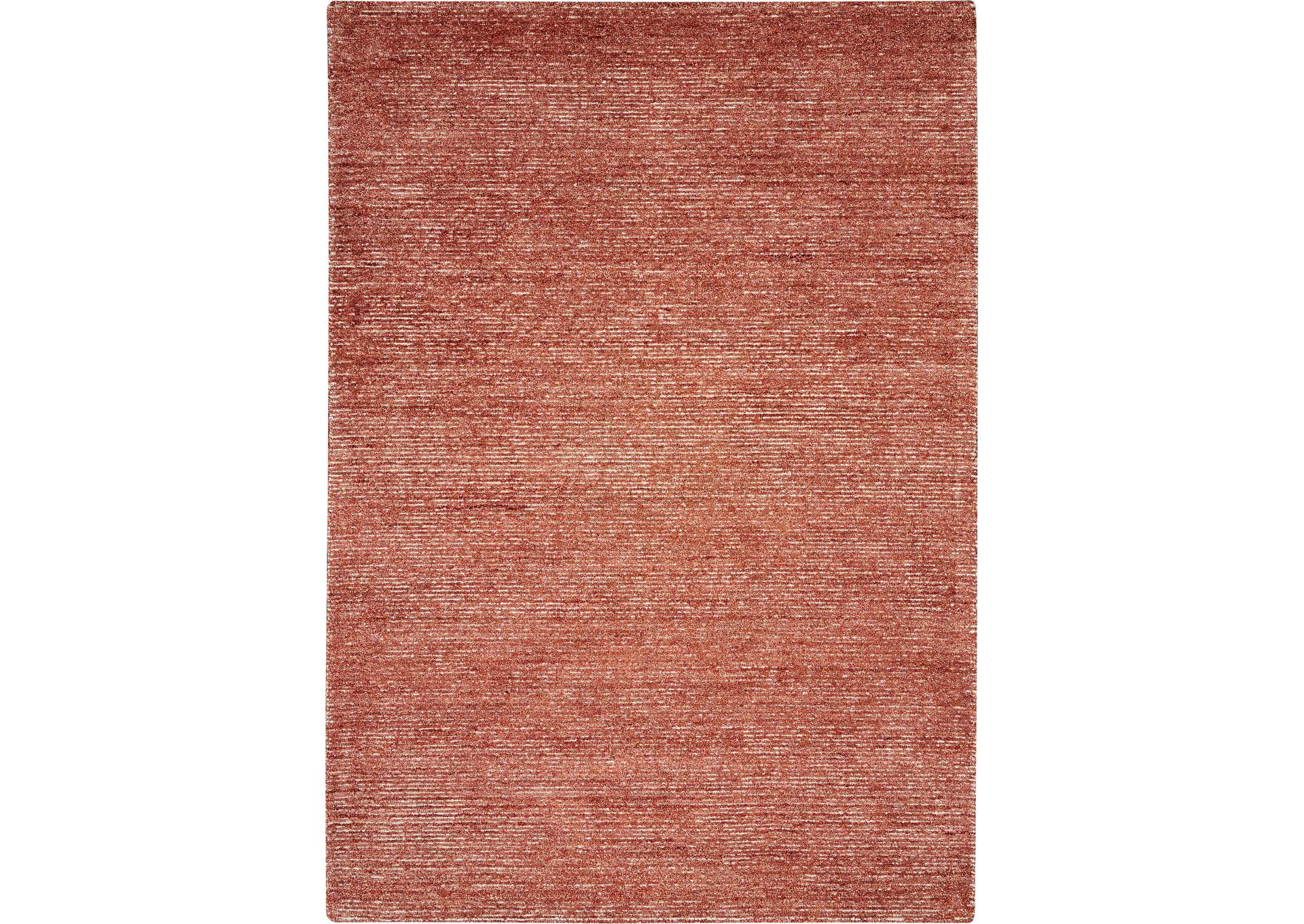 Nourison Weston WES01 Red 8'x11' Oversized Textured Rug,Nourison