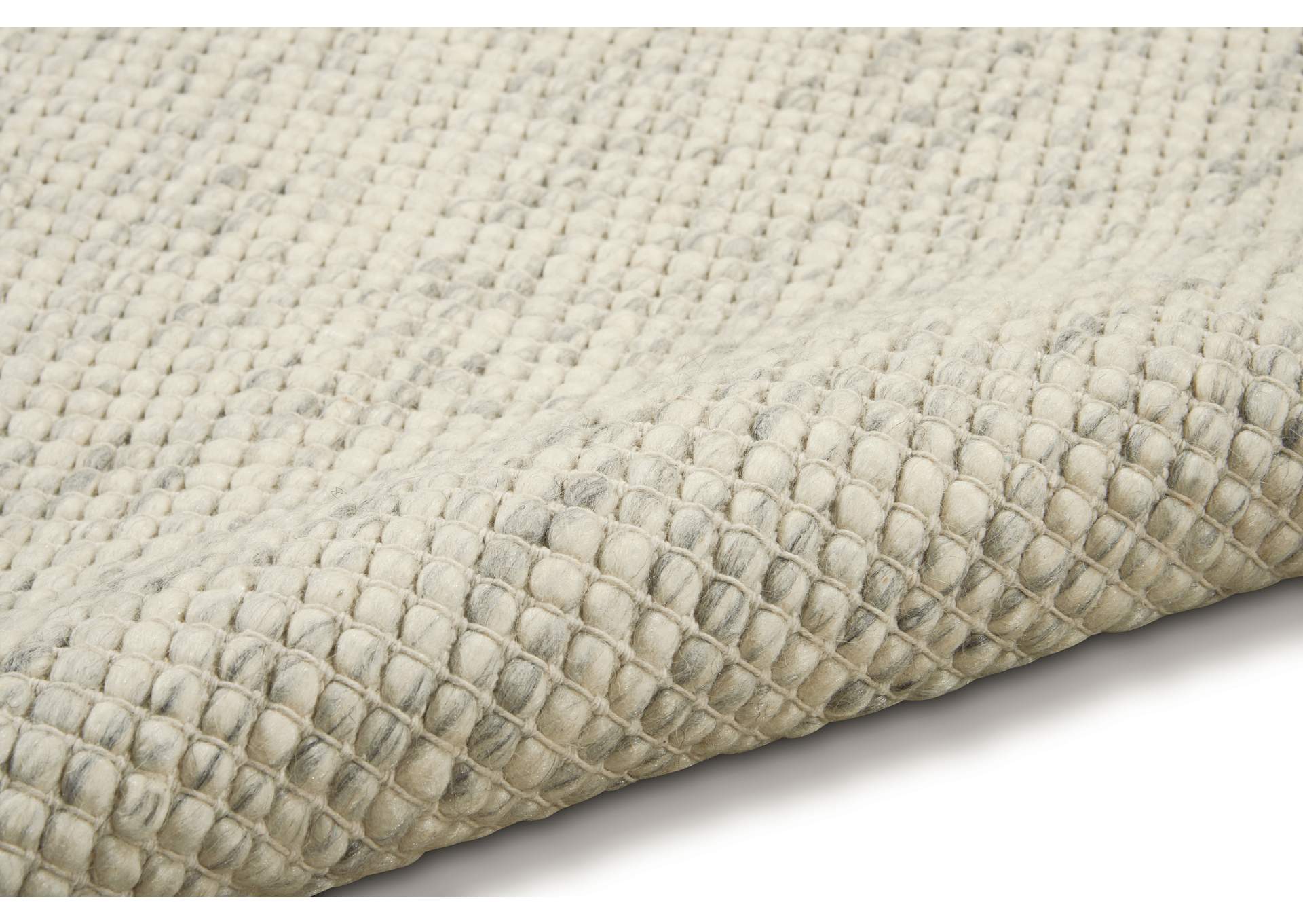 Calvin Klein Home Lowland LOW01 Grey 8'x10' Rug,Nourison