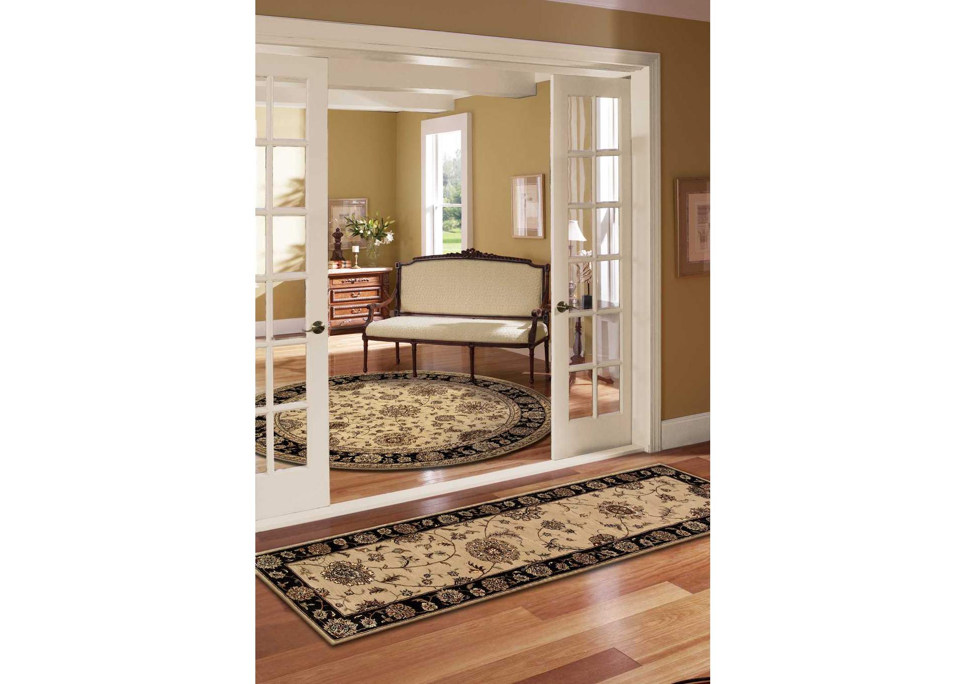 Nourison 2000 2207 Beige 3'x5' Area Rug,Nourison