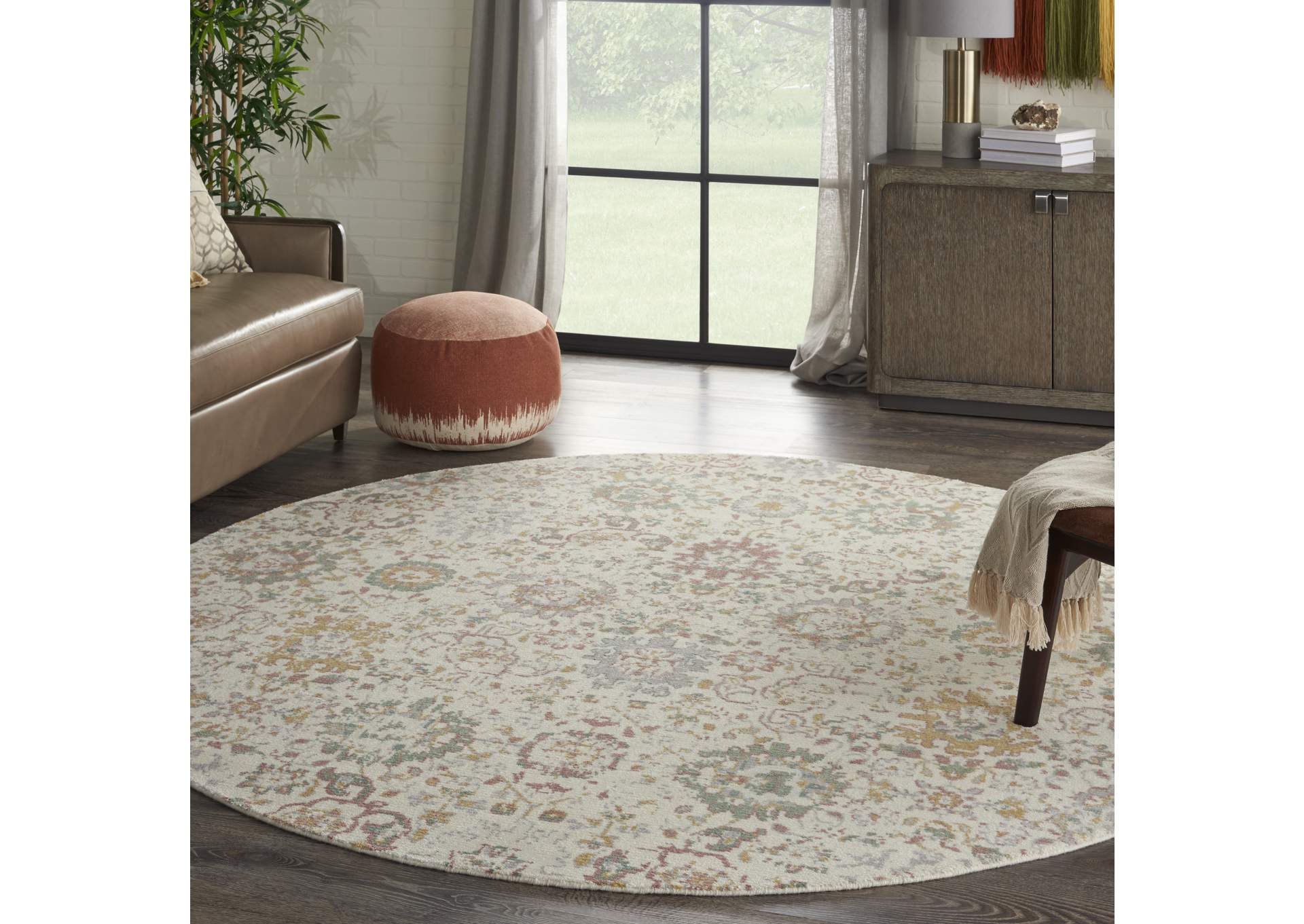 Nourison Twilight 8' Round Area Rug,Nourison