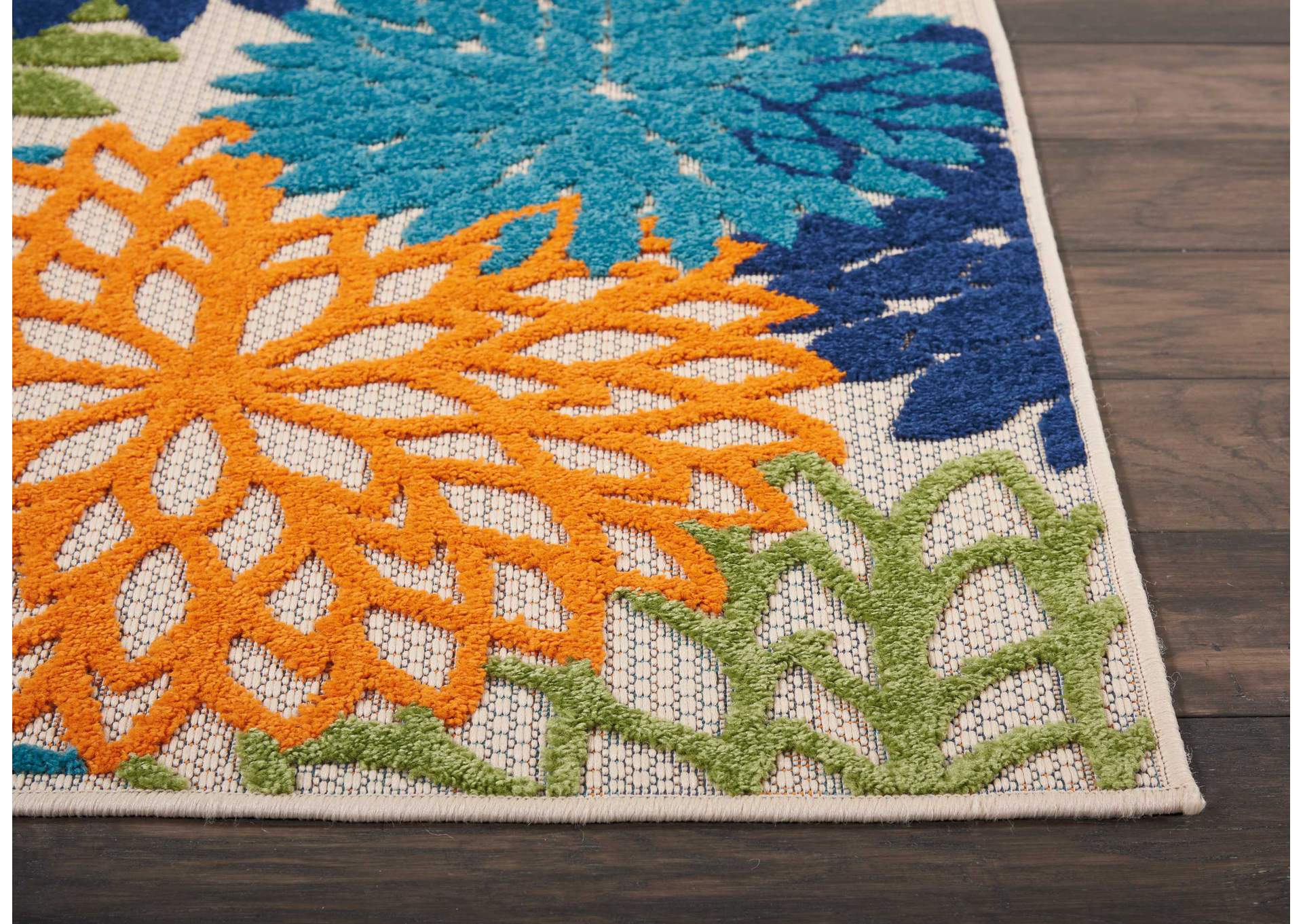 Nourison Aloha ALH05 Multicolor Indoor-outdoor Area Rug,Nourison