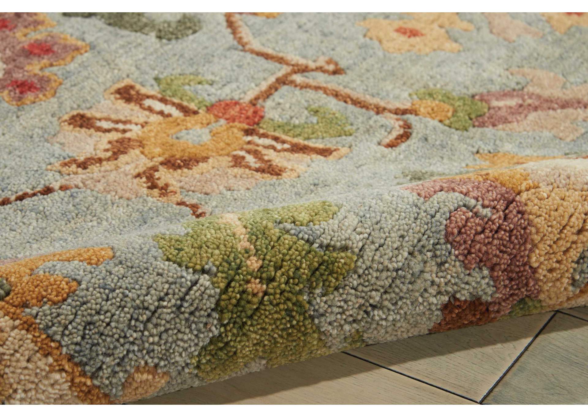 Nourison Tahoe TA13 Green 4'x6' Area Rug,Nourison