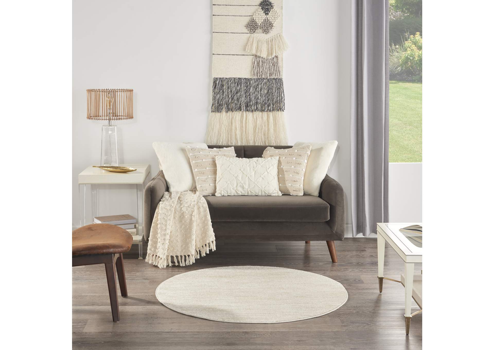 Nourison Nourison Essentials 4' Round Area Rug,Nourison