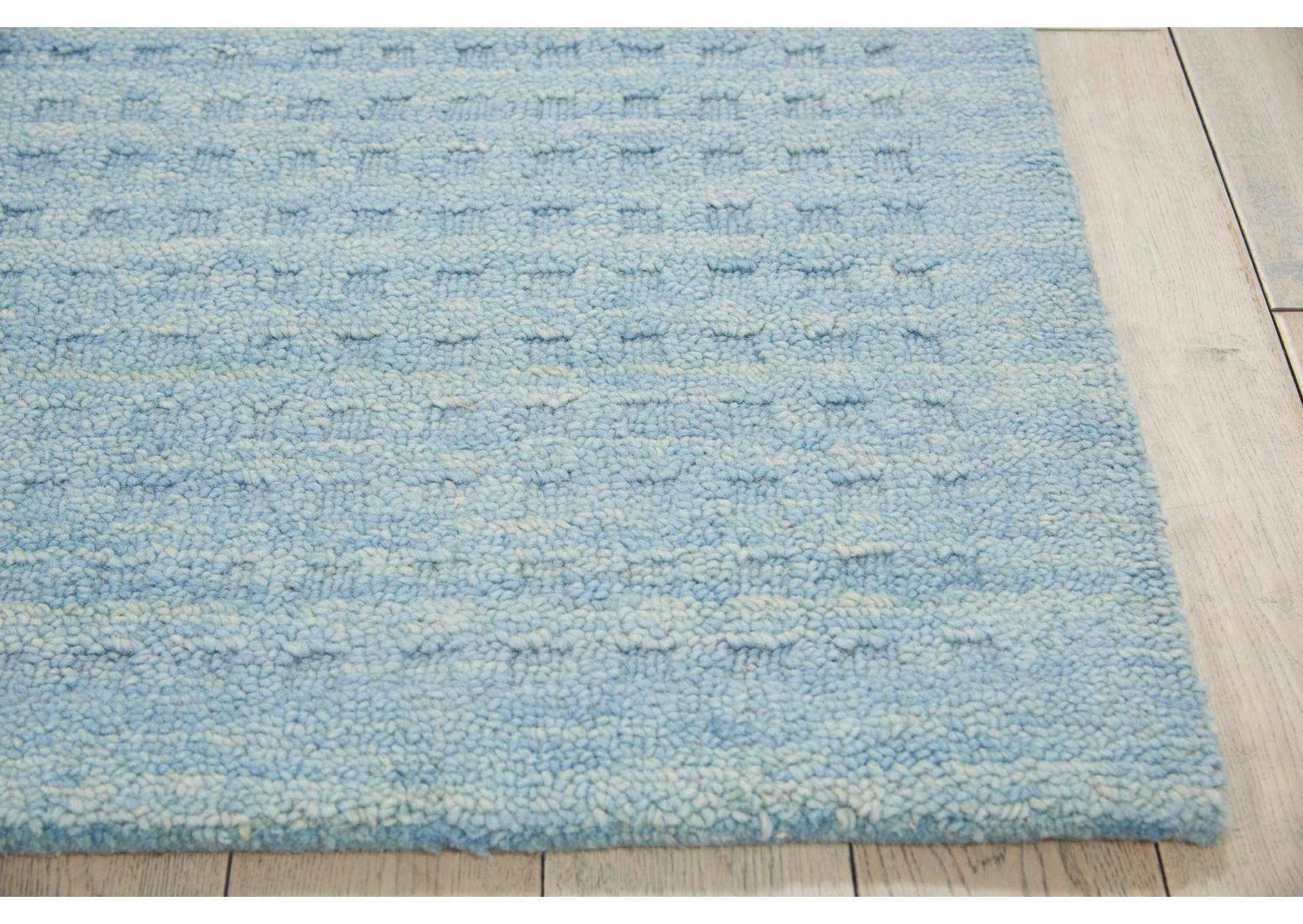 Nourison Marana MNN01 Blue 7'x10' Large Wool Rug,Nourison