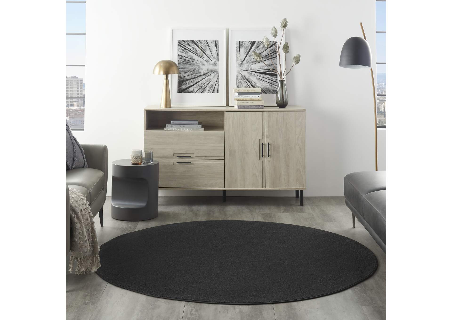 Nourison Nourison Essentials 6' Round Area Rug,Nourison