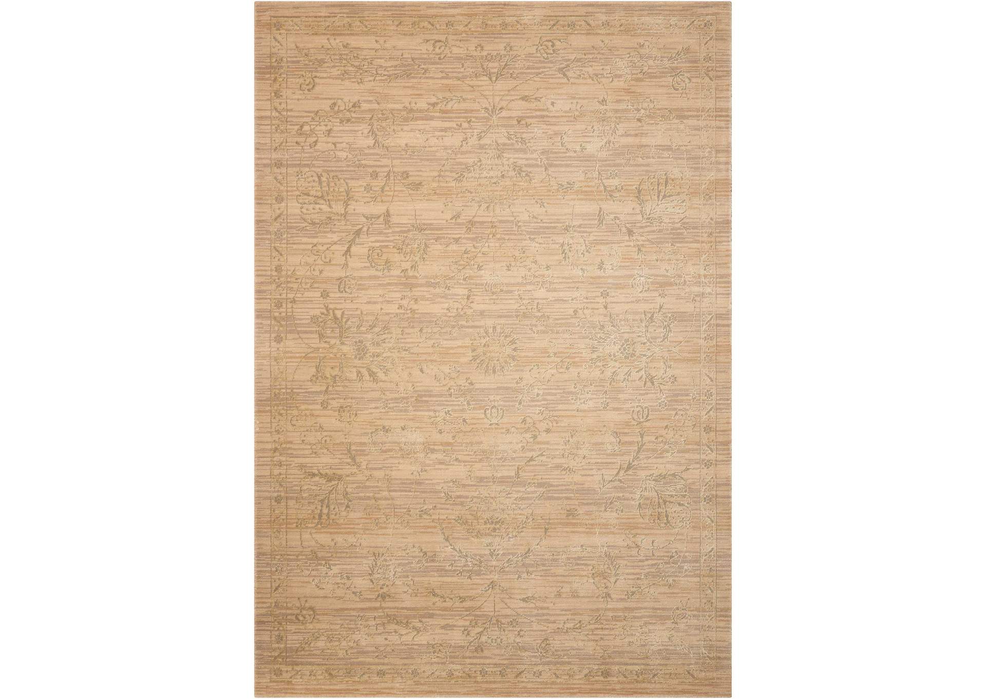 Nourison Silk Elements SKE29 Beige 5'x8' Area Rug,Nourison