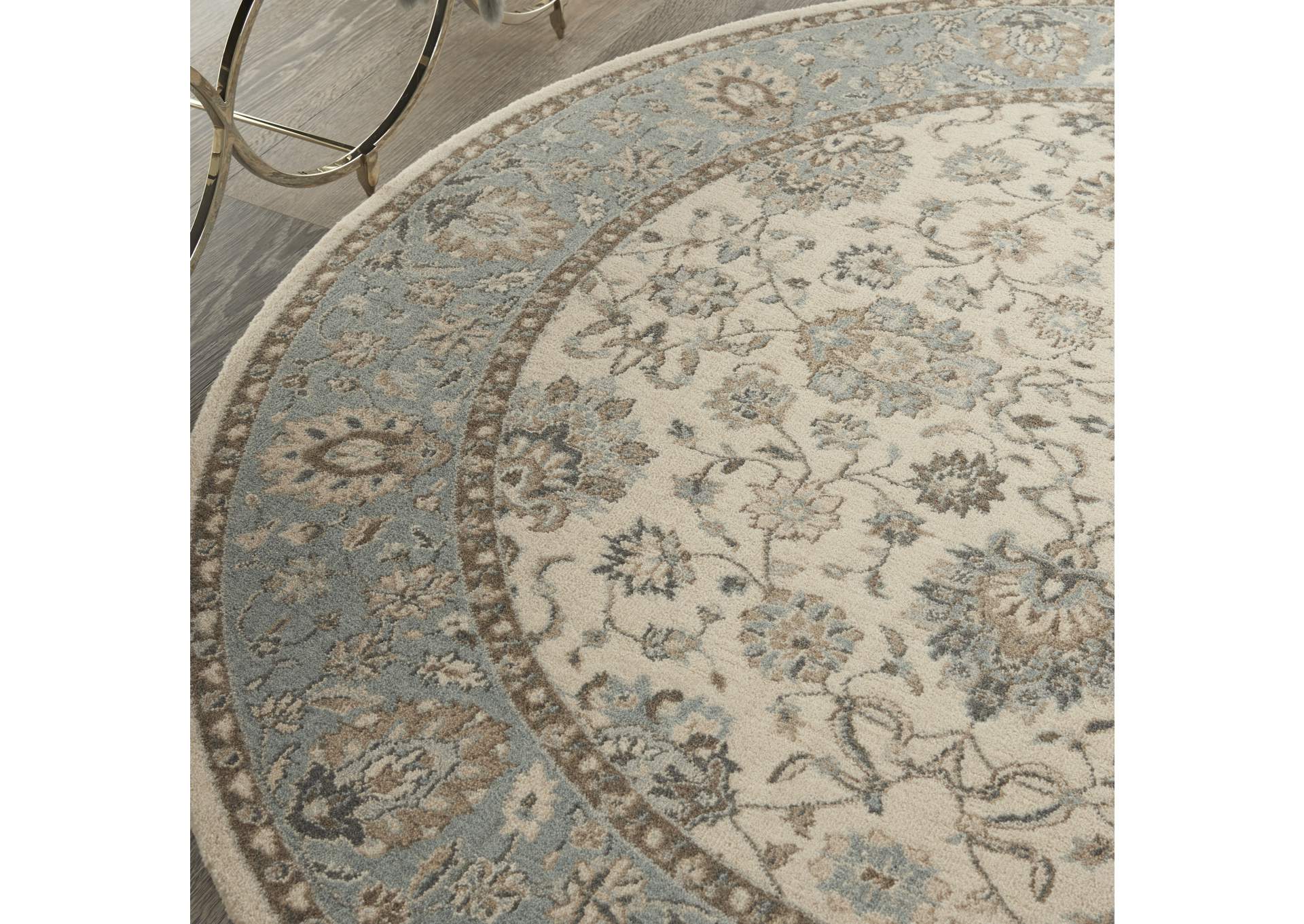Nourison Living Treasures 6' Round Area Rug,Nourison