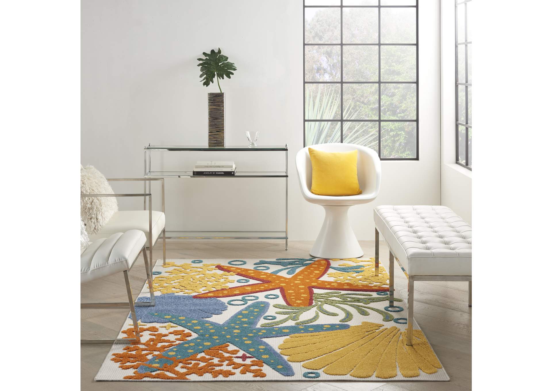 Nourison Aloha 4' x 6' Area Rug,Nourison