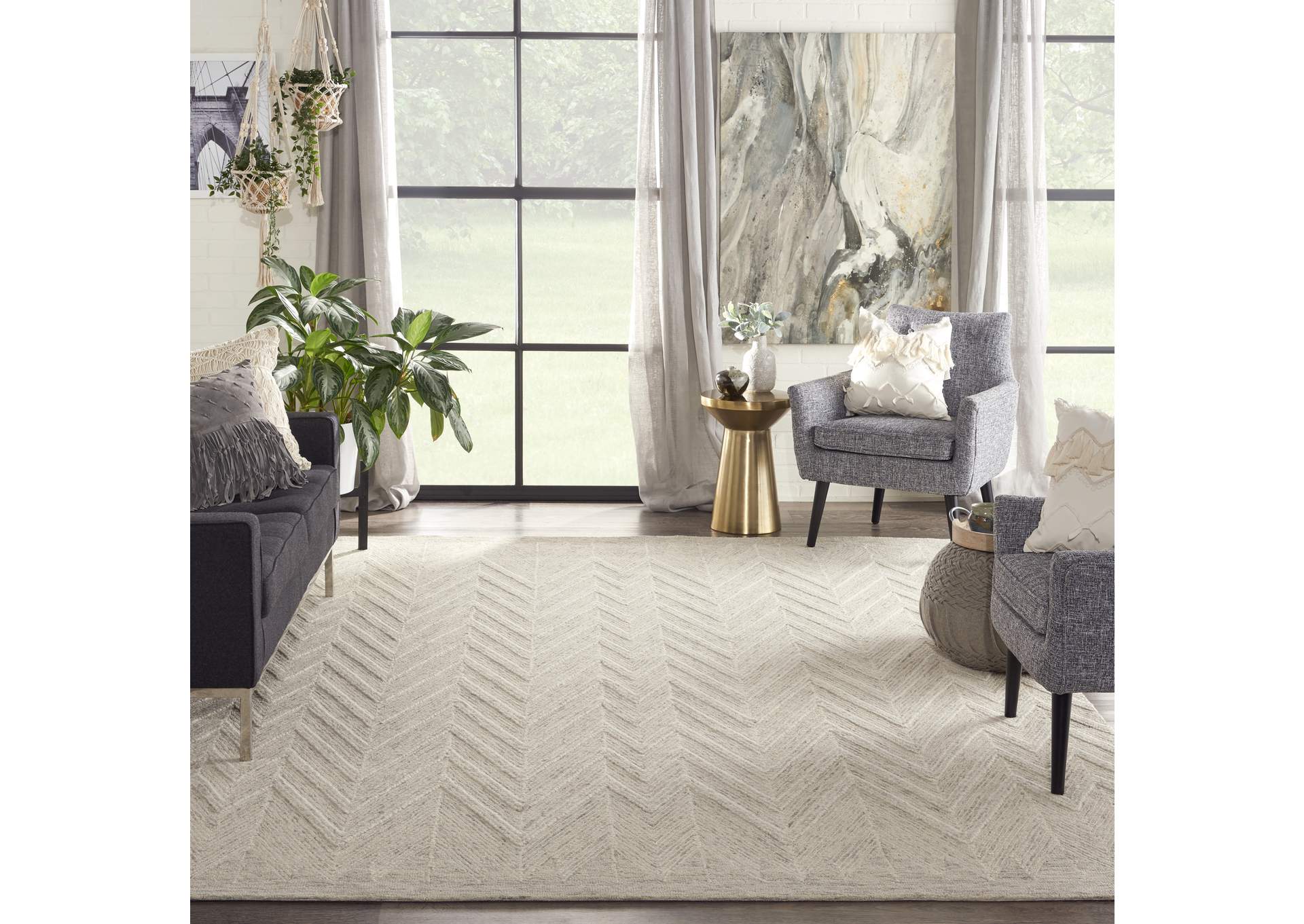 Nourison Interlock 8' x 11' Area Rug,Nourison