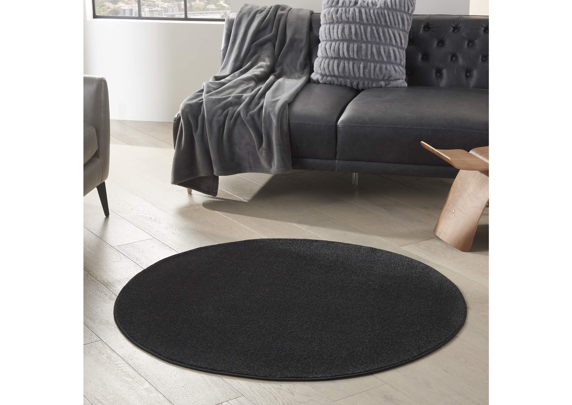 Nourison Nourison Essentials 4' Round Area Rug,Nourison