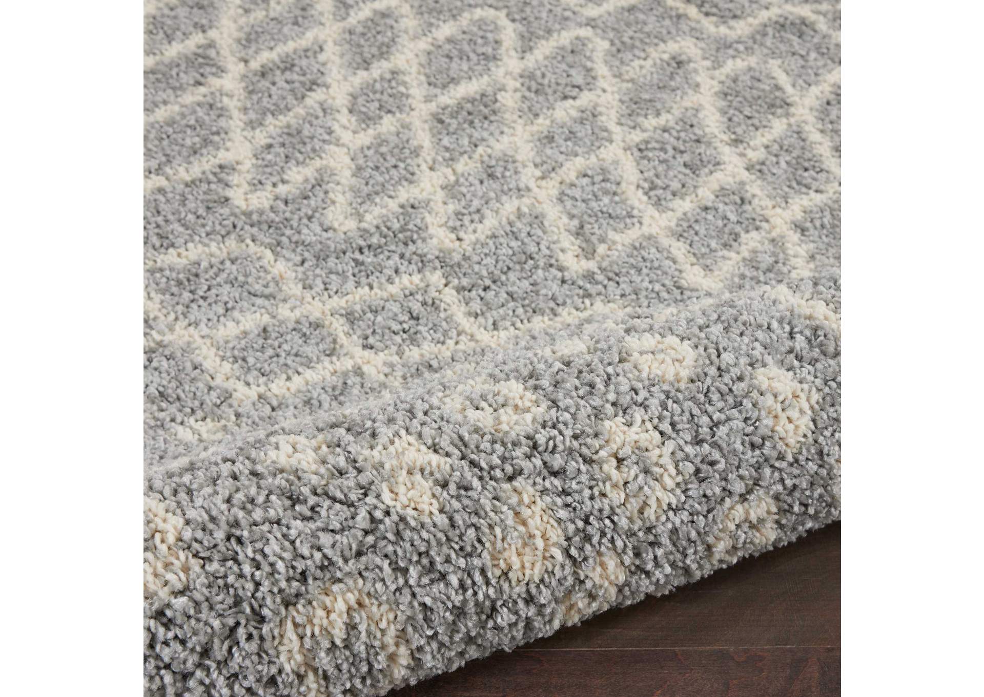 Nourison Moroccan Shag MRS02 Jute 8'x11' Oversized Rug,Nourison